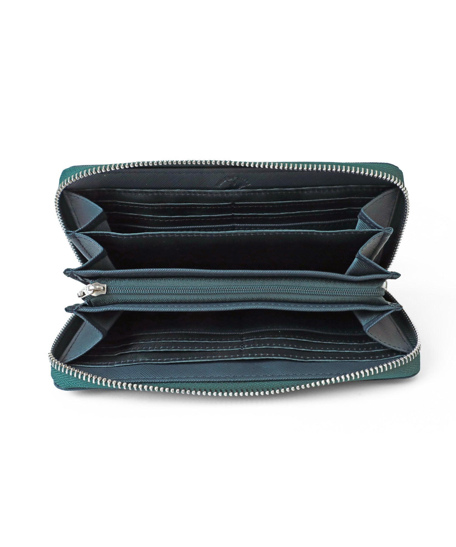 ビバリーヒルズポロクラブ BEVERLY HILLS POLO CLUB BHPC角シボRF束入 (グリーン) グリーン