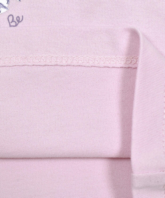 BeBe Flower Wreath Puff Sleeve T-Shirt