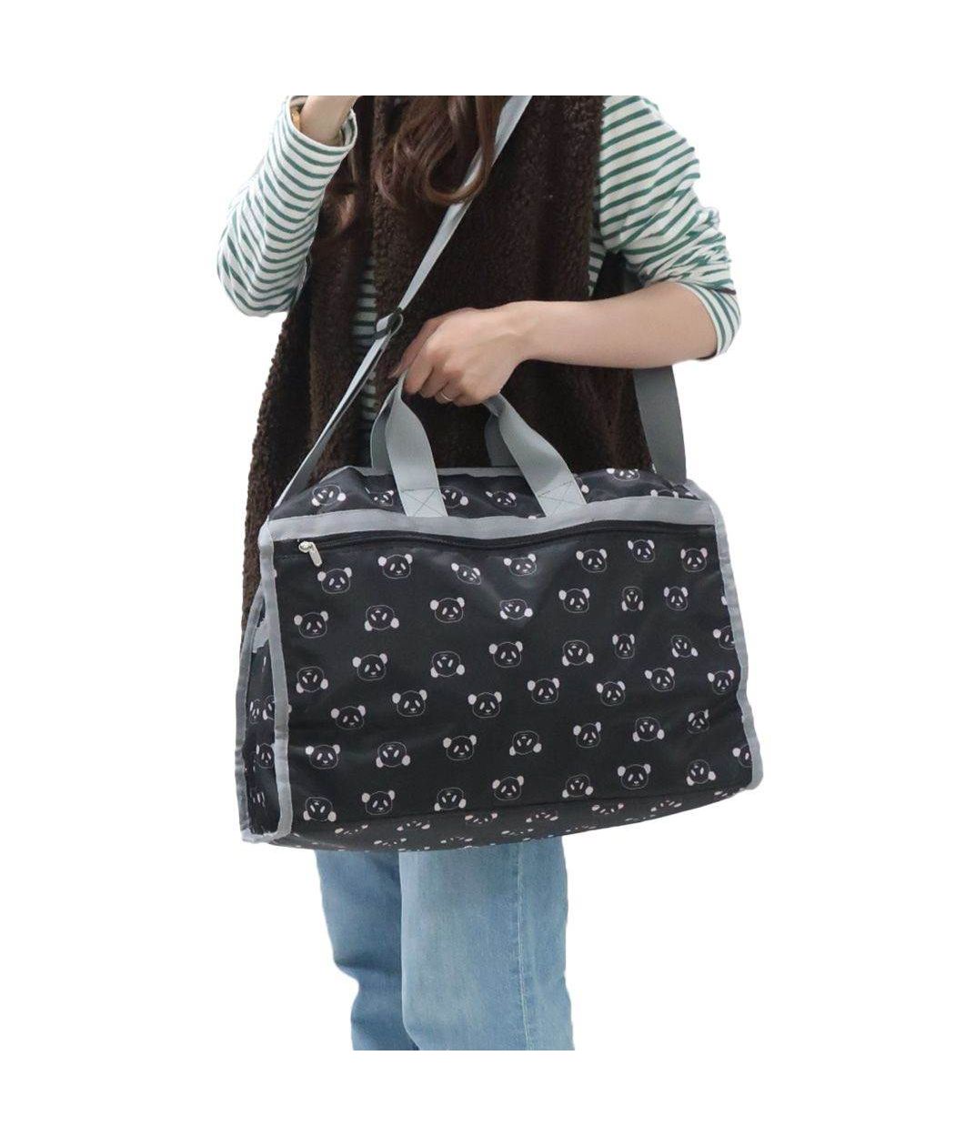 シネマコレクション cinemacollection 旅行かばん ボストンバッグM パンダBK ミントイン トラベル 旅行 大容量バッグ グッズ (メーカー指定色) メーカー指定色