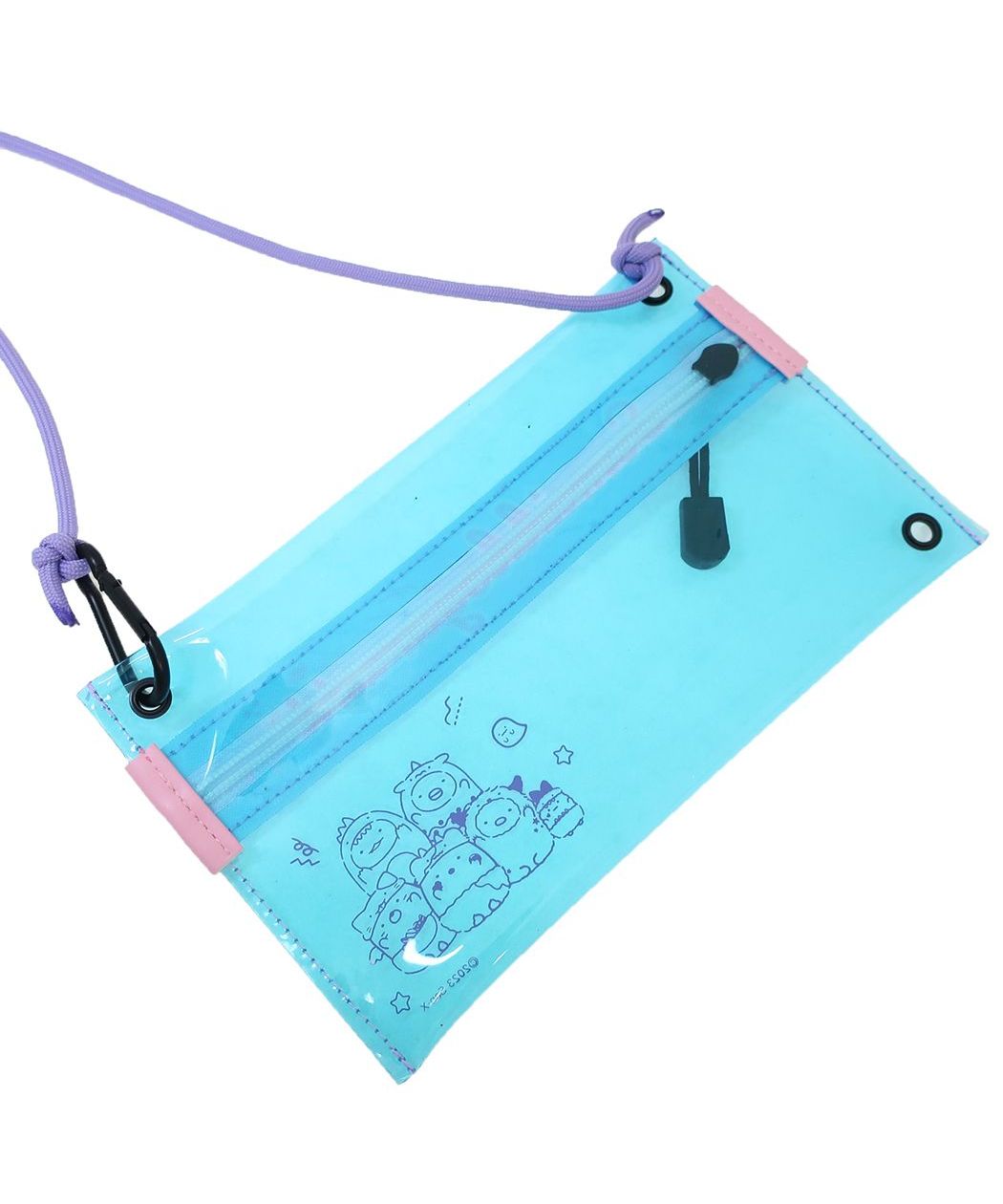 シネマコレクション cinemacollection すみっコぐらし ミニショルダーバッグ 2wayクリアショルダー おばけのナイトパーク サンエックス ケイカンパニー 斜め掛けかばん キャラクター グッズ (メーカー指定色) メーカー指定色