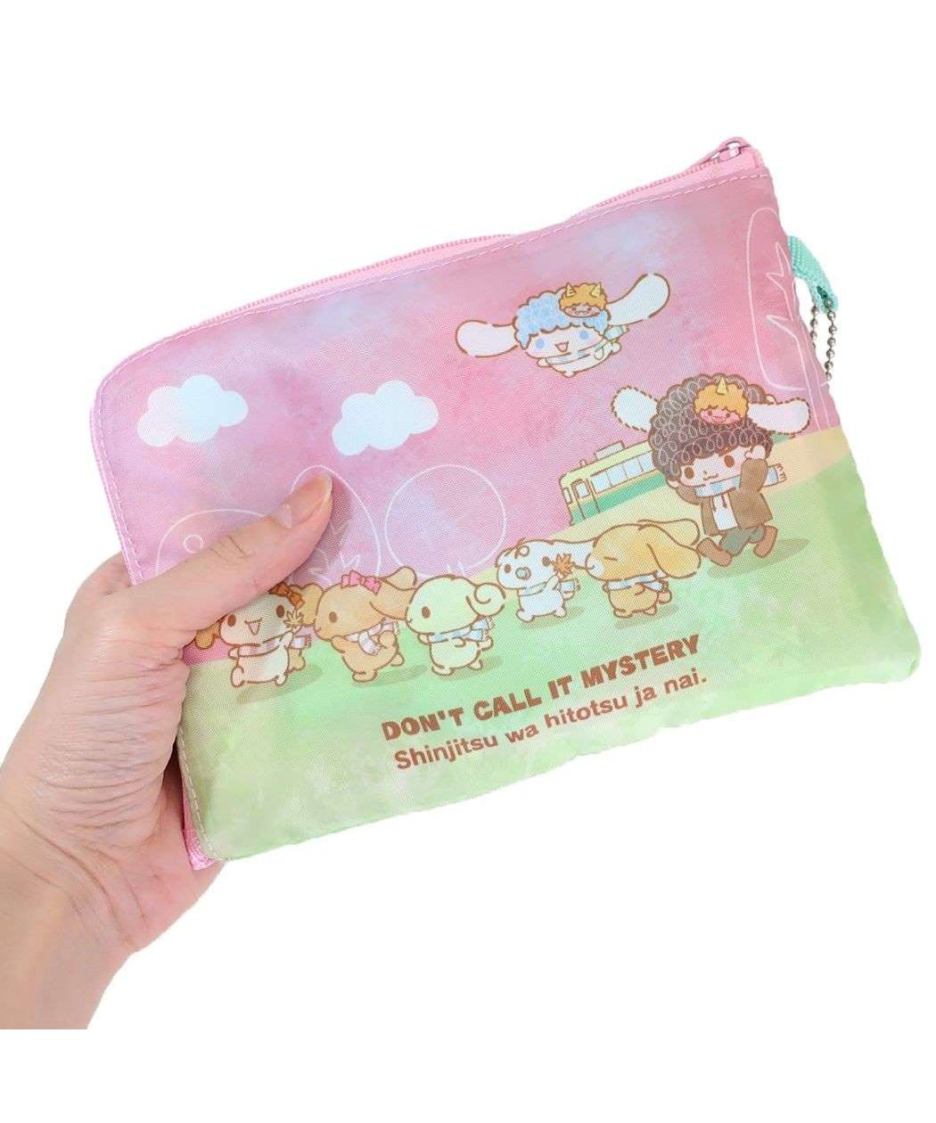 シネマコレクション cinemacollection 映画ミステリと言う勿れxシナモロール エコバッグ 折りたたみエコバッグ ピンク ケイカンパニー コンパクト キャラクター グッズ (メーカー指定色) メーカー指定色