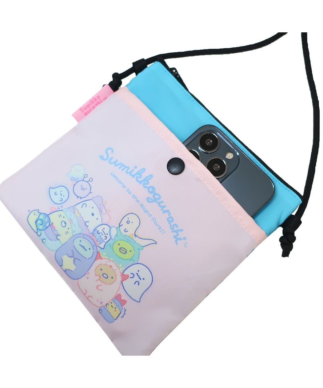 シネマコレクション cinemacollection すみっコぐらし ミニショルダーバッグ サコッシュ おばけのナイトパーク サンエックス ケイカンパニー 斜め掛けかばん キャラクター グッズ (メーカー指定色) メーカー指定色