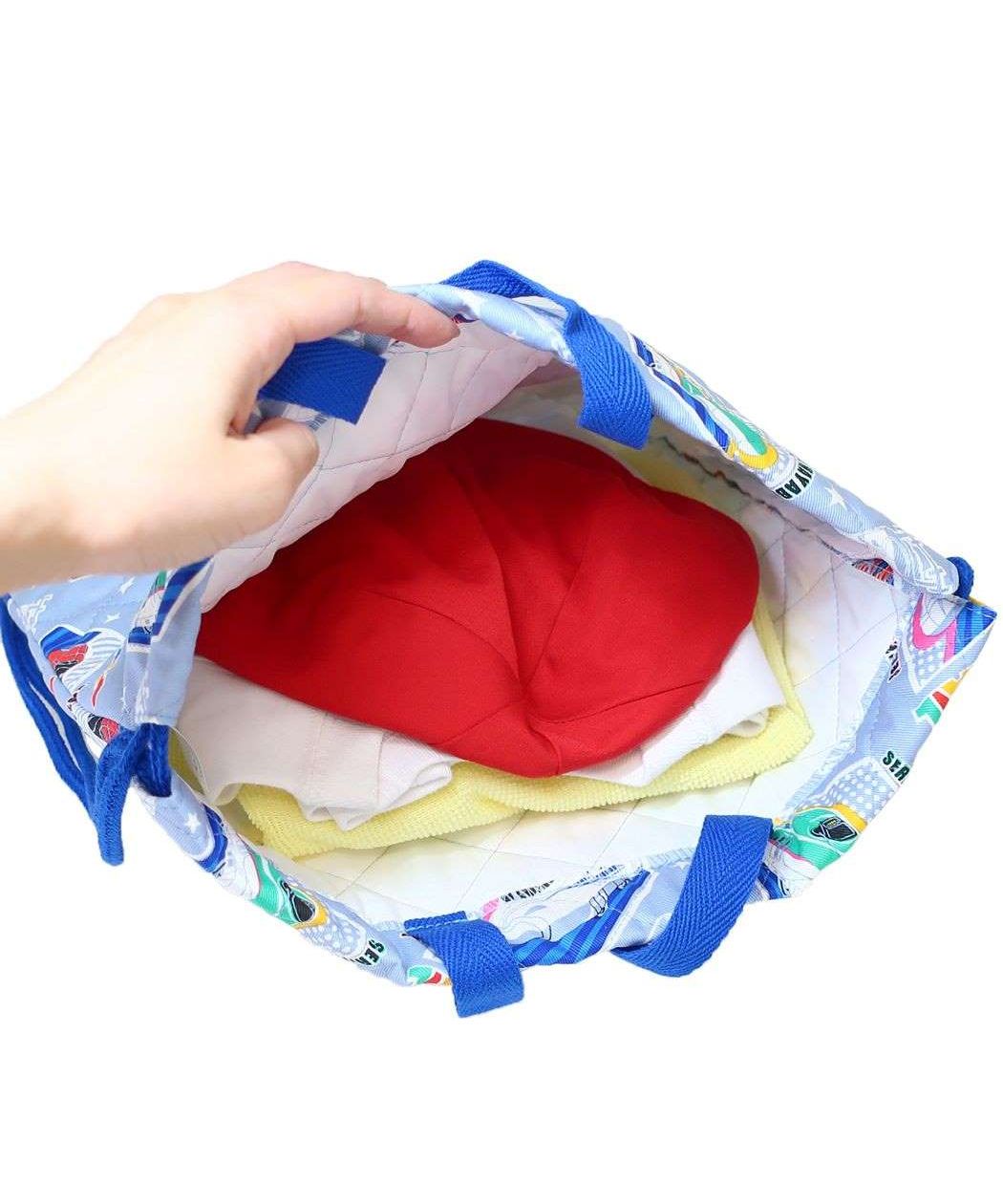 シネマコレクション cinemacollection プラレール ナップサック キルトナップサック サックス 鉄道 マルヨシ 新入園 新入学 新学期準備雑貨 グッズ (メーカー指定色) メーカー指定色