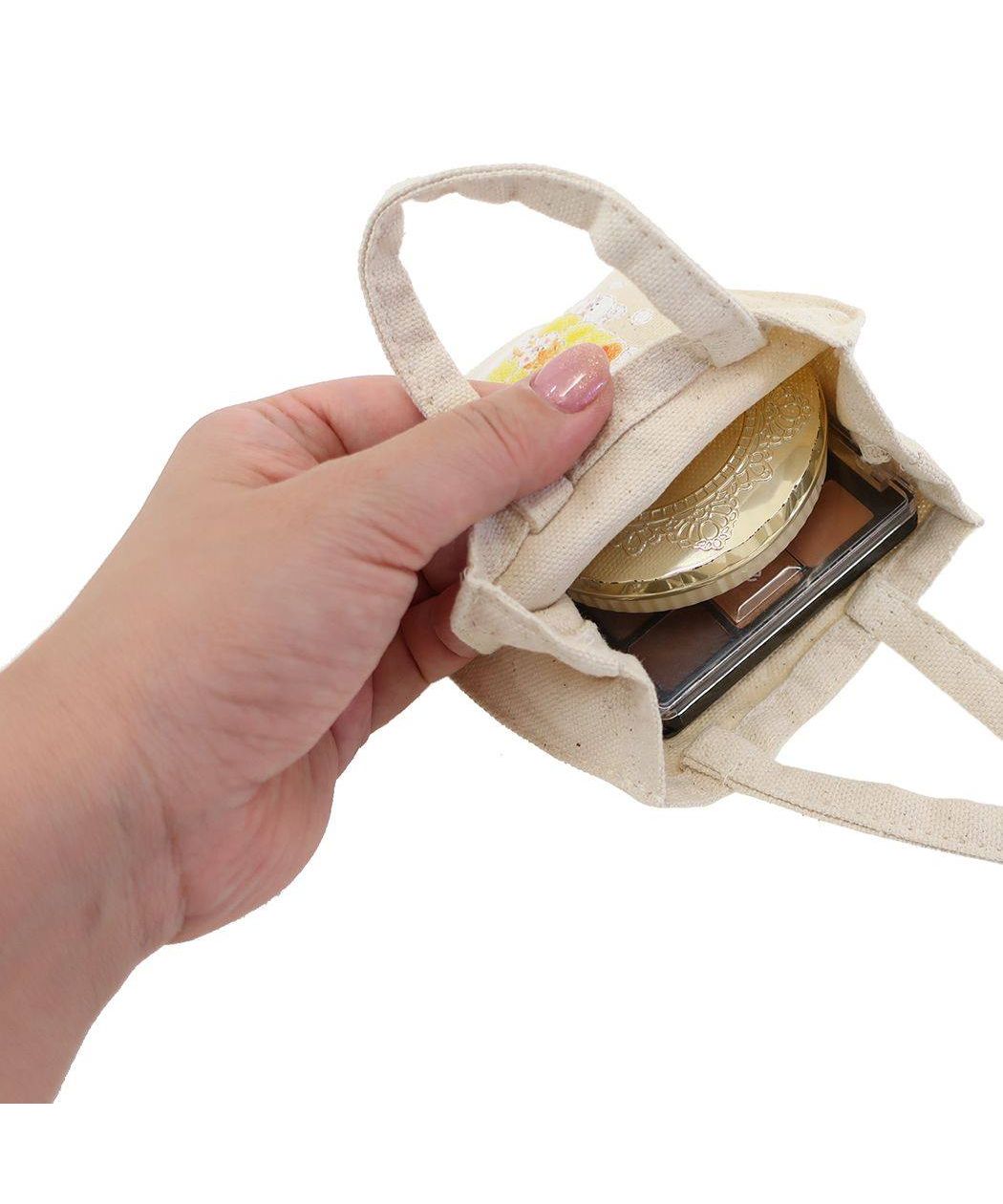 シネマコレクション cinemacollection ほわころくらぶ 小物入れ ミニスクエアトートバッグ アートウエルド かわいい キャラクター グッズ (メーカー指定色) メーカー指定色