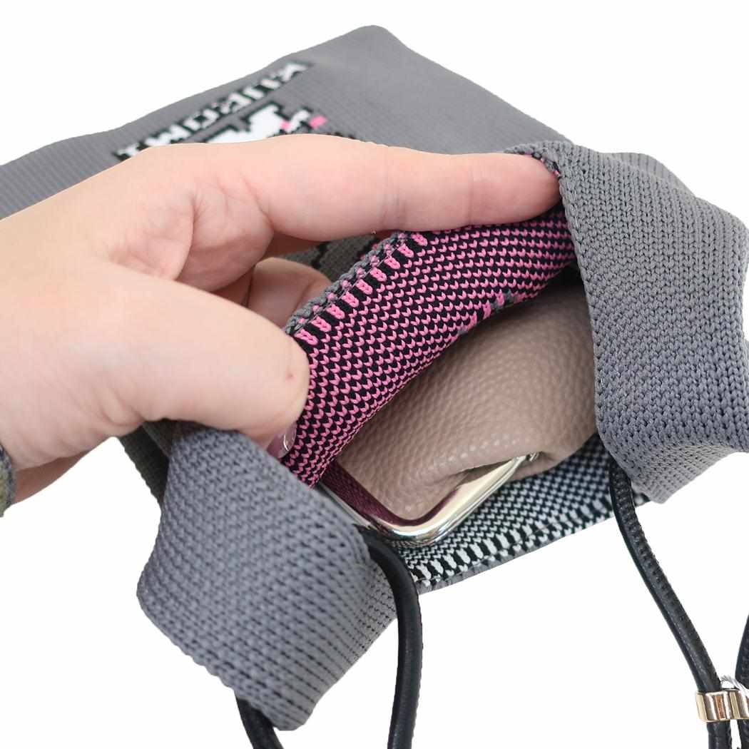 シネマコレクション cinemacollection サンリオキャラクターズ ショルダーバッグ IP BRニット 生地ミニバッグ A クロミ サンリオ ルートート ショルダー付き 手提げかばん キャラクター グッズ (メーカー指定色) メーカー指定色