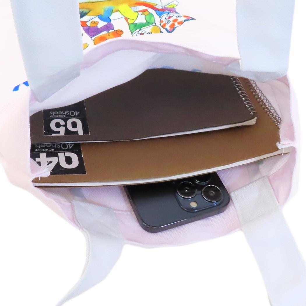 シネマコレクション cinemacollection リチャードスキャリー トートバッグ 絵の具 スモールプラネット 手提げかばん 絵本キャラクター グッズ (メーカー指定色) メーカー指定色