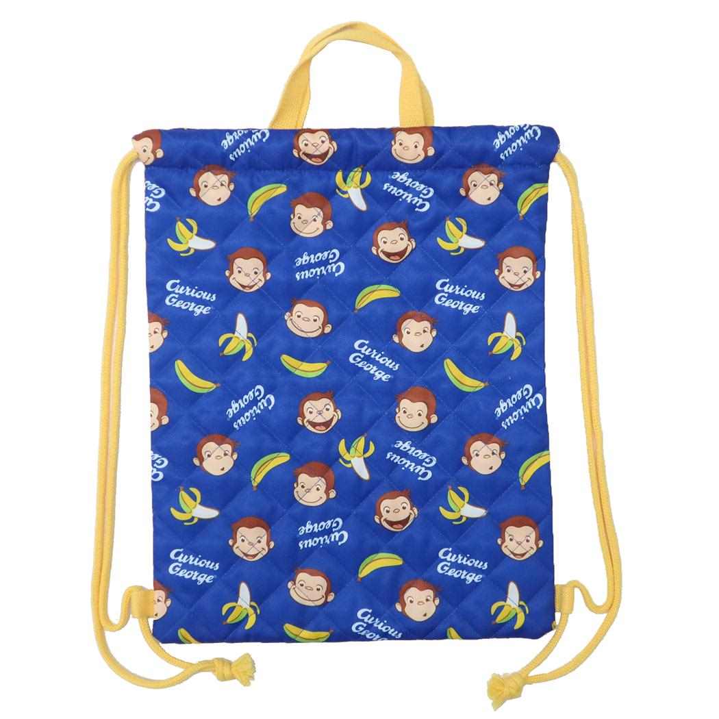 シネマコレクション cinemacollection おさるのジョージ キルトナップサック 体操服かばん ブルー 新入学 アイプランニング 新学期準備雑貨 絵本キャラクター グッズ (メーカー指定色) メーカー指定色