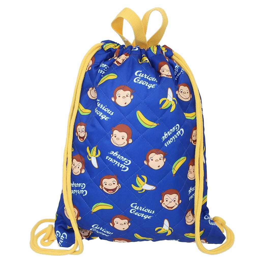 シネマコレクション cinemacollection おさるのジョージ キルトナップサック 体操服かばん ブルー 新入学 アイプランニング 新学期準備雑貨 絵本キャラクター グッズ (メーカー指定色) メーカー指定色