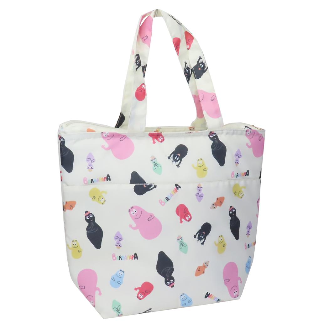 シネマコレクション cinemacollection バーバパパ 手提げかばん トートバッグM バーバファミリー アイボリー BARBAPAPA フレンズヒル FRIENDSHILL お買い物かばん 保冷 キャラク (メーカー指定色) メーカー指定色