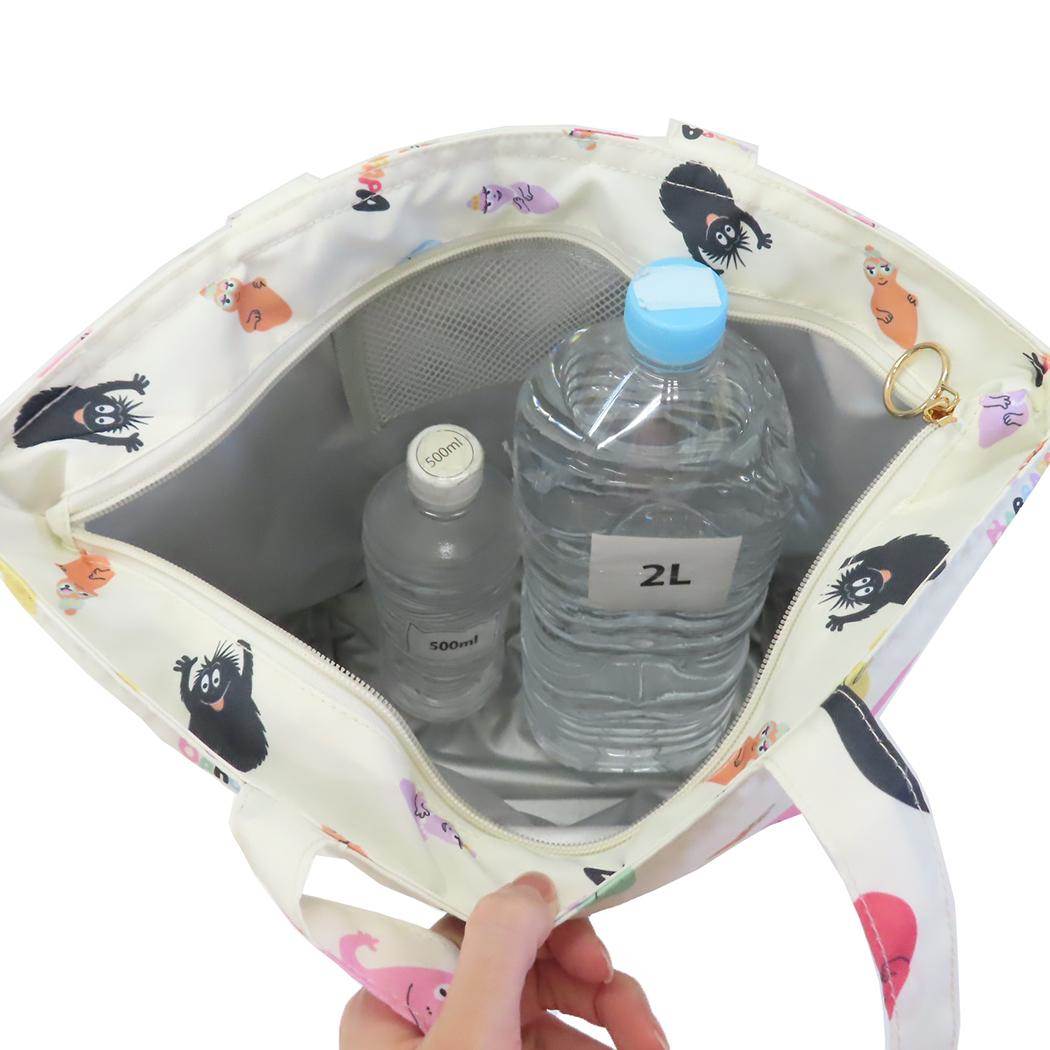 シネマコレクション cinemacollection バーバパパ 手提げかばん トートバッグM バーバファミリー アイボリー BARBAPAPA フレンズヒル FRIENDSHILL お買い物かばん 保冷 キャラク (メーカー指定色) メーカー指定色