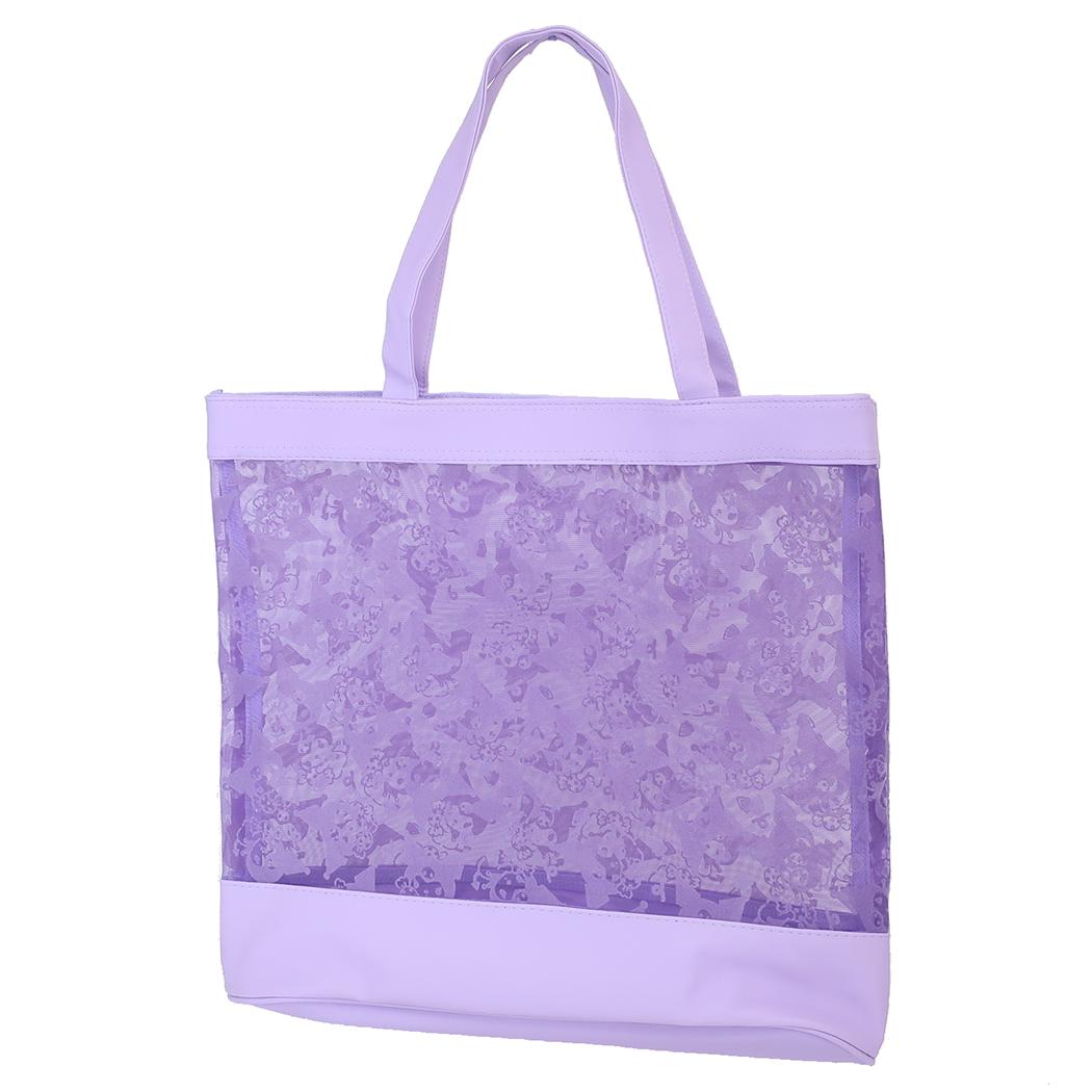 シネマコレクション cinemacollection クロミ トートバッグ チュールフロッキートートL サンリオ アイプランニング 手提げかばん 鞄 キャラクター グッズ (メーカー指定色) メーカー指定色