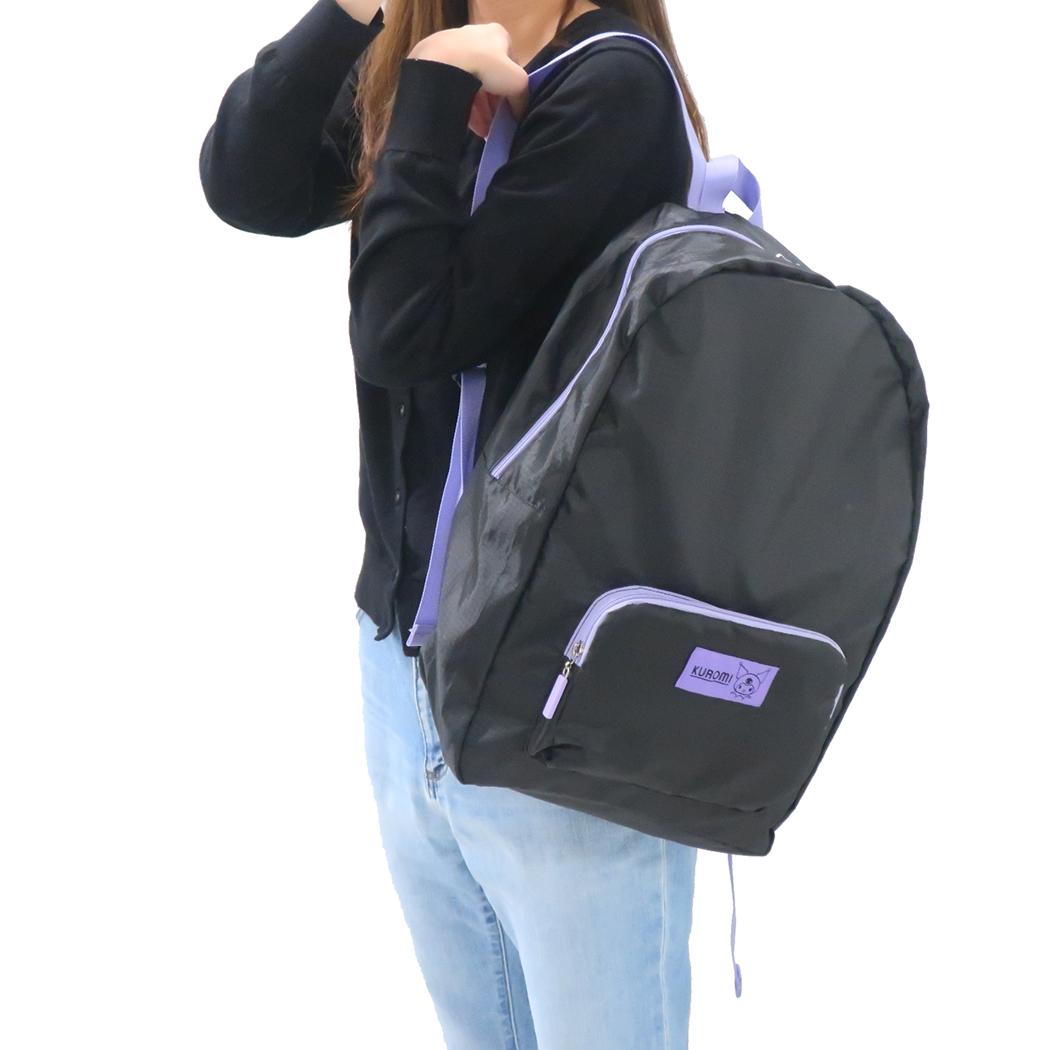 シネマコレクション cinemacollection クロミ デイパック パッカブル リュック クロ サンリオ マルヨシ リュックサック Dパック 折り畳み キャラクター グッズ (メーカー指定色) メーカー指定色