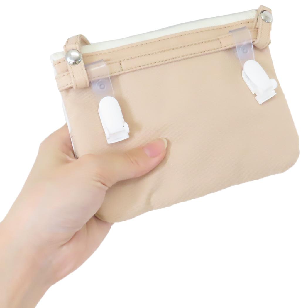 シネマコレクション cinemacollection クリップポケット 横長どこでもポッケ しば カミオジャパン キッズポシェット かわいい グッズ (メーカー指定色) メーカー指定色
