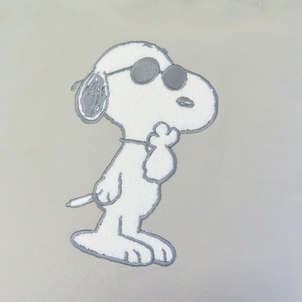 シネマコレクション cinemacollection スヌーピー トートバッグ サガキャンバス スクエアトート JC ジョー クール ピーナッツ ナカジマ サガラ刺繍 手提げかばん キャラクター グッズ (メーカー指定色) メーカー指定色