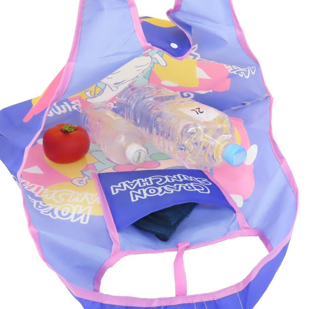 シネマコレクション cinemacollection クレヨンしんちゃん エコバッグ ショッピングバッグ パジャマ PU スモールプラネット お買い物かばん アニメキャラクター グッズ (メーカー指定色) メーカー指定色