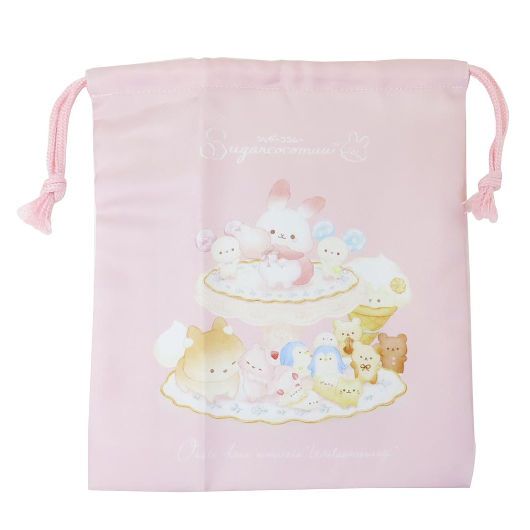 シネマコレクション cinemacollection シュガーココムー 巾着袋 巾着 M 粧美堂 新学期準備雑貨 体操服入れ キャラクター グッズ (メーカー指定色) メーカー指定色