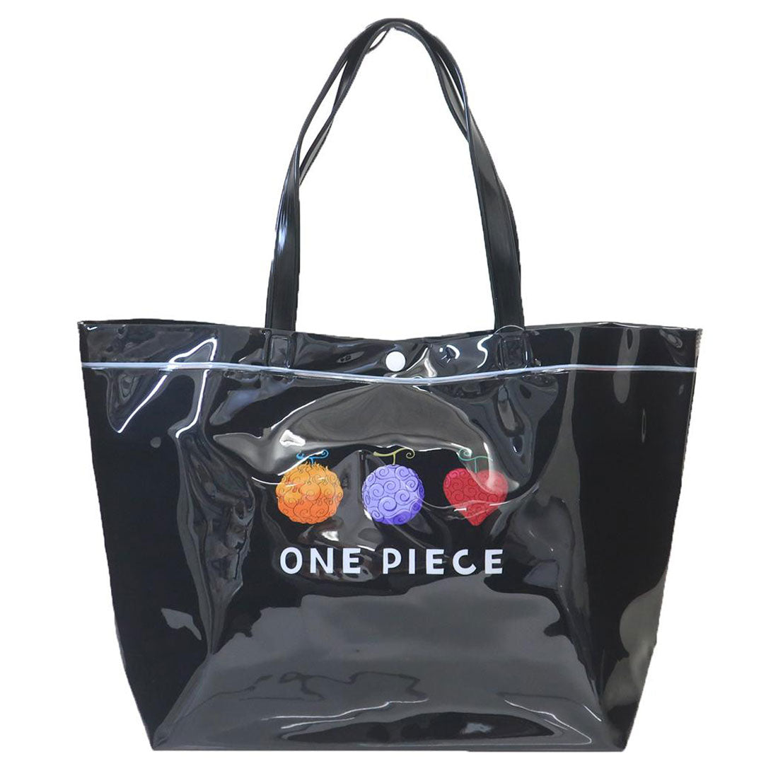 シネマコレクション cinemacollection ワンピース プールバッグ ビニールバッグ 悪魔の実 少年ジャンプ ケイカンパニー ビーチバッグ 海プール レジャー用品 男の子 アニメキャラクター グッズ ブラック