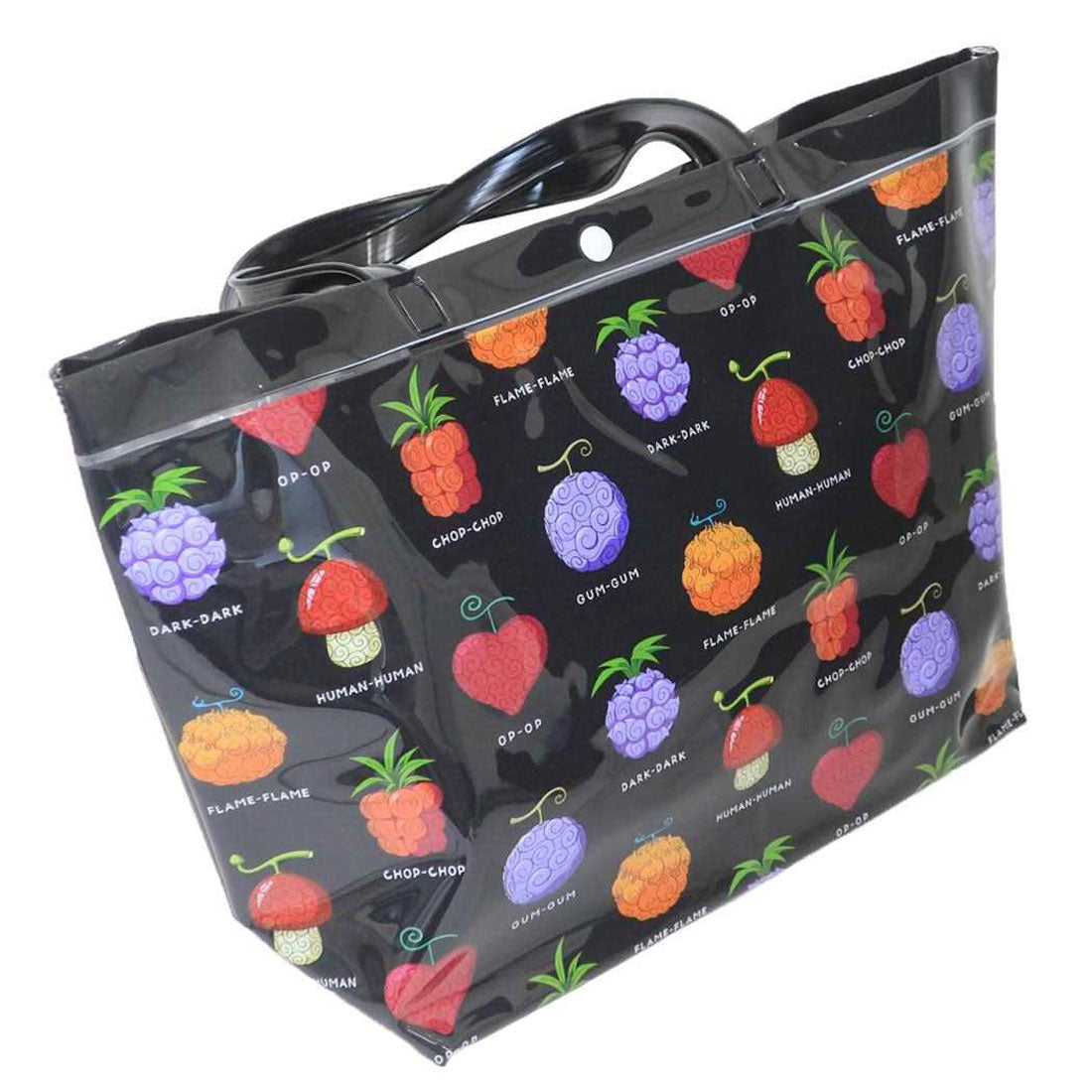 シネマコレクション cinemacollection ワンピース プールバッグ ビニールバッグ 悪魔の実 少年ジャンプ ケイカンパニー ビーチバッグ 海プール レジャー用品 男の子 アニメキャラクター グッズ ブラック