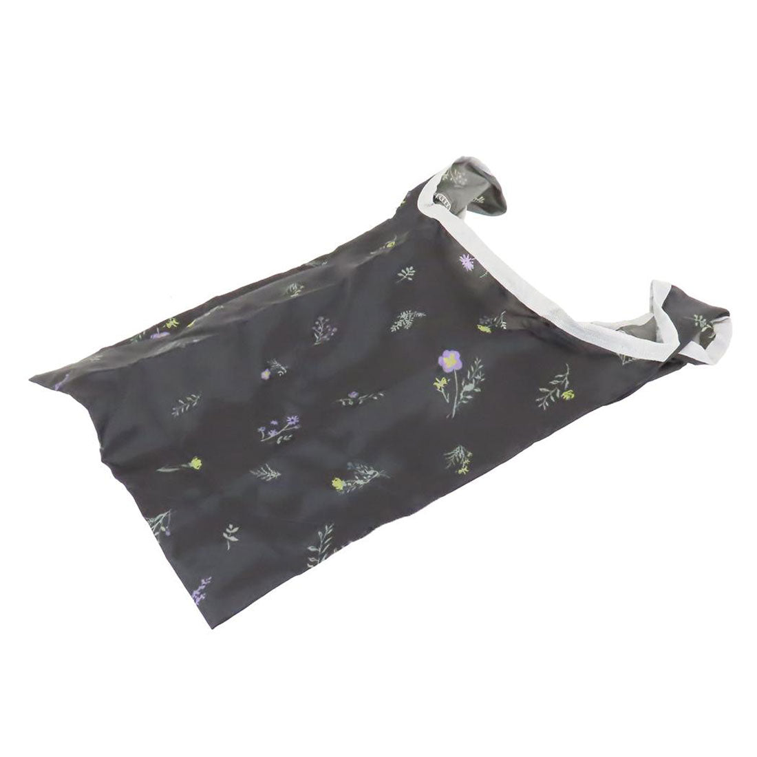 シネマコレクション cinemacollection ショッピングバッグ コンビニエコバッグ ボタニカル BK ミントイン お買い物かばん コンビニ弁当 マチ広 コンパクト グッズ ブラック