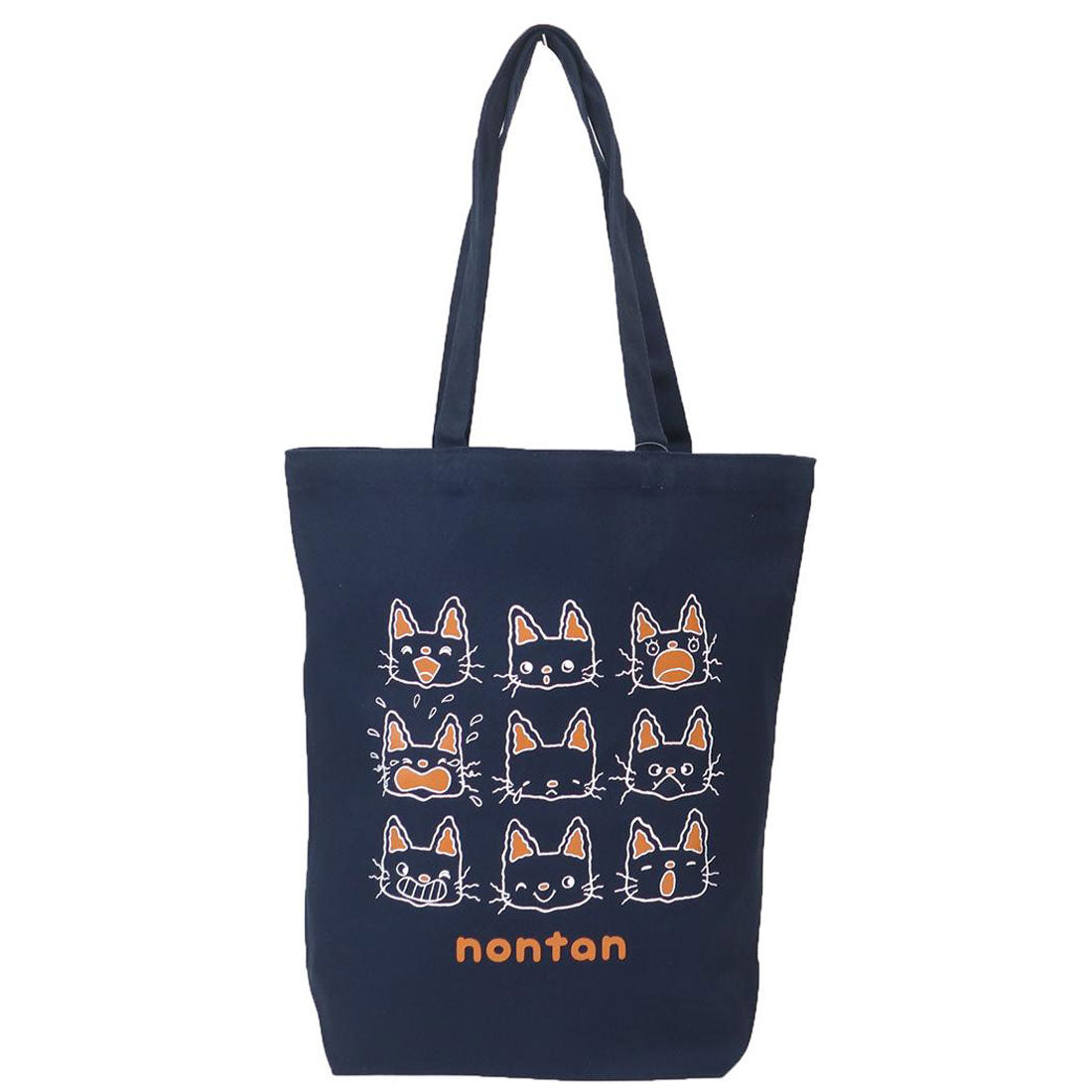 シネマコレクション cinemacollection ノンタン トートバッグ 帆布トート にんにん NV ワタナベ 手提げかばん 絵本キャラクター グッズ ネイビー