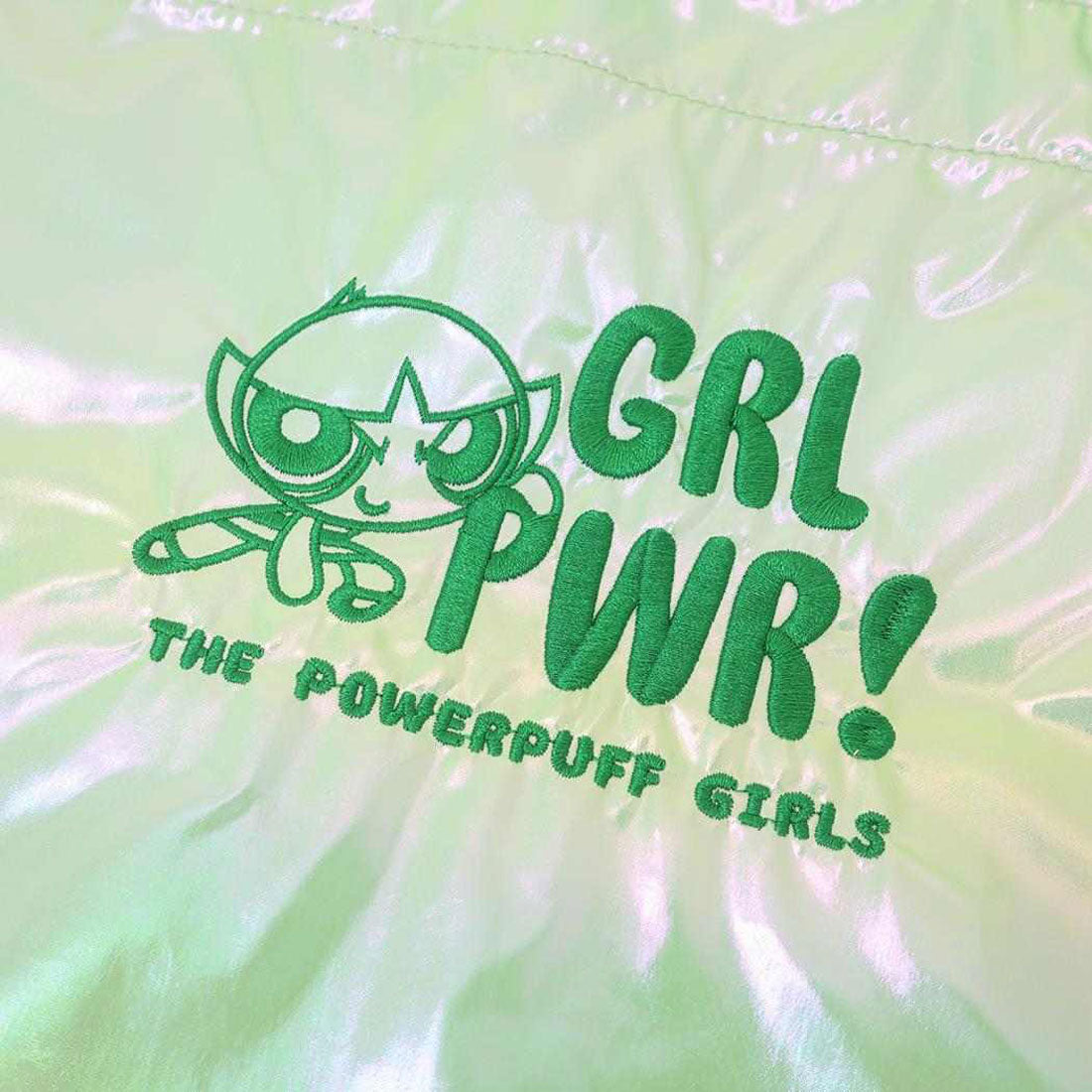 シネマコレクション cinemacollection パワーパフガールズ 手提げかばん トートバッグ バターカップ マリモクラフト 大容量 キャラクター グッズ グリーン