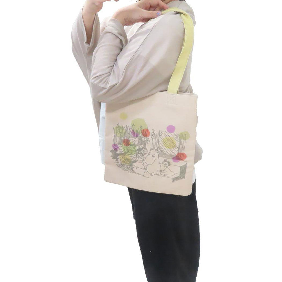 シネマコレクション cinemacollection ムーミン 手提げかばん トートバッグ 初夏 北欧 丸眞 プレゼント キャラクター グッズ マルチカラー