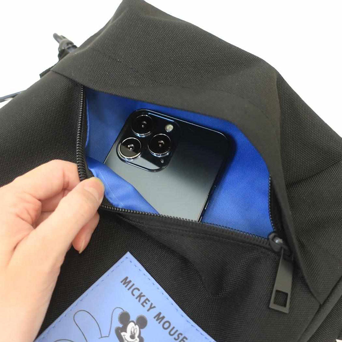 シネマコレクション cinemacollection ミッキーマウス 斜め掛けかばん ショルダーバッグ BL ディズニー マリモクラフト プレゼント キャラクター グッズ ブラック