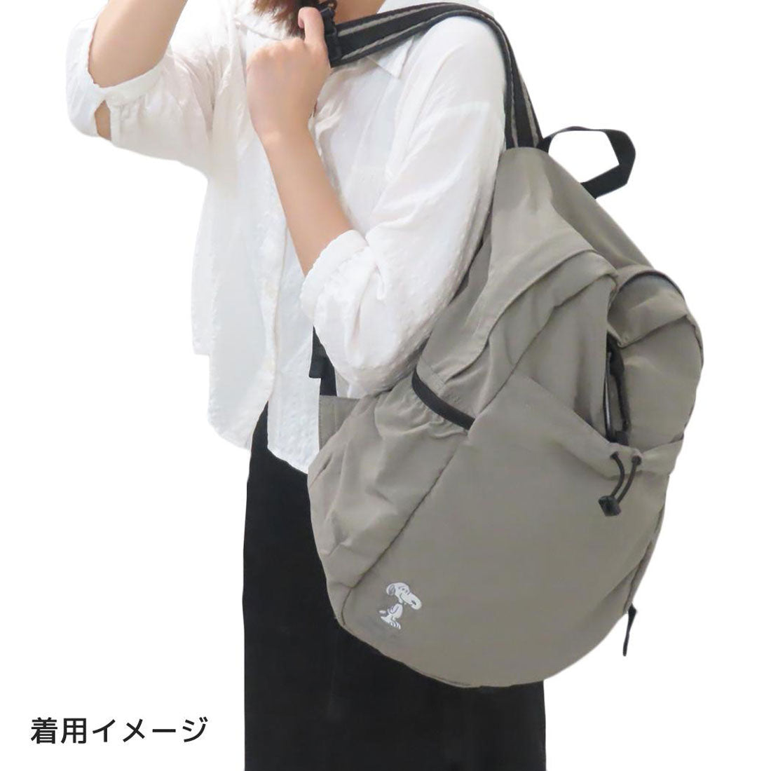 シネマコレクション cinemacollection スヌーピー リュック パッカブル軽量リュック VINTAGE BK ピーナッツ マリモクラフト トラベル バックパック キャラクター グッズ 他