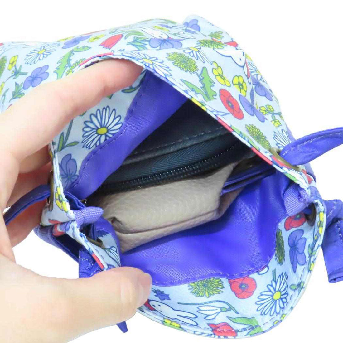 シネマコレクション cinemacollection ミッフィー ミニショルダーバッグ サコッシュ ブルームフレグランス ディックブルーナ 丸眞 斜め掛けかばん 絵本キャラクター グッズ 他