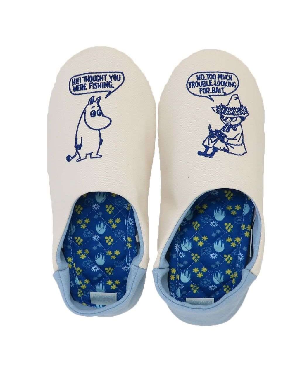 Cinema Collection cinemacollection Moomin Slippers Room Shoes Moomin Chatting Nordic Marushin Gift Cute Indoor Shoes Character Goods
