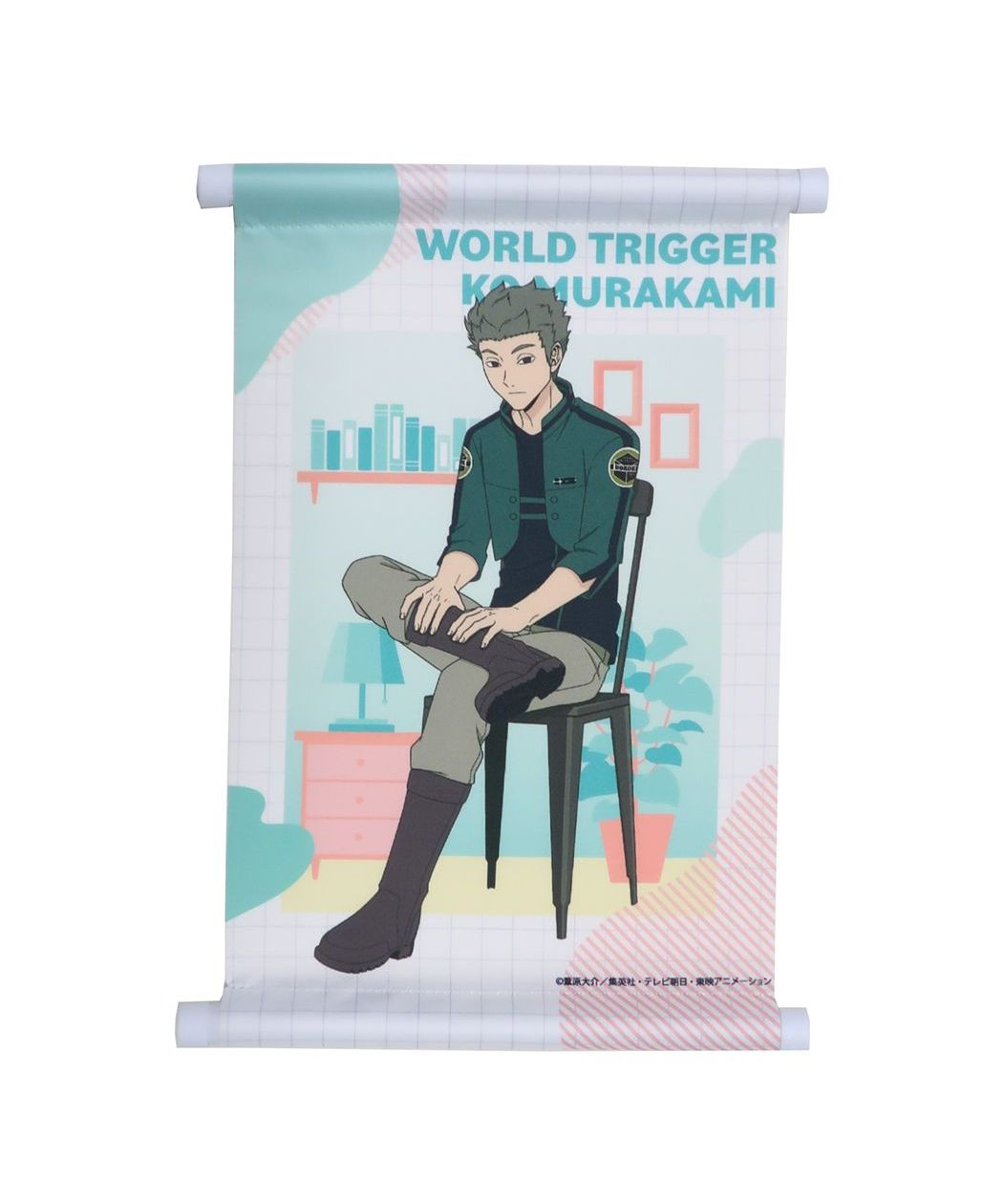 シネマコレクション cinemacollection ワールドトリガー ファブリックポスター A4タペストリー 村上鋼 カミオジャパン 布ポスター コレクション雑貨 アニメキャラクター グッズ (メーカー指定色) メーカー指定色