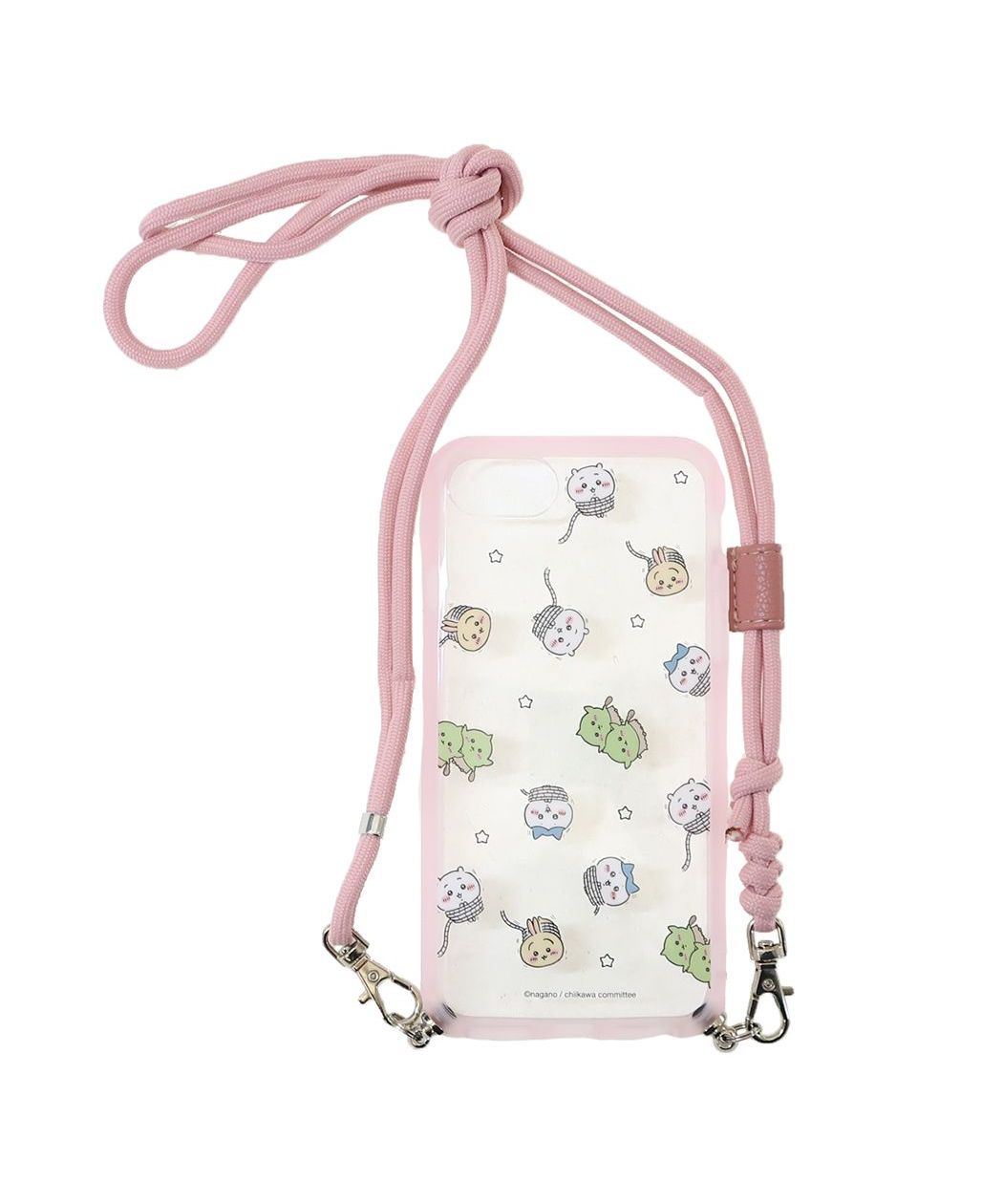 シネマコレクション cinemacollection ちいかわ アイフォンケース IIIIfit Loop iPhone SE 第3世代/第2世代/8/7/6s/6 対応 ケース 総柄 グルマンディーズ スマホカバ (メーカー指定色) メーカー指定色