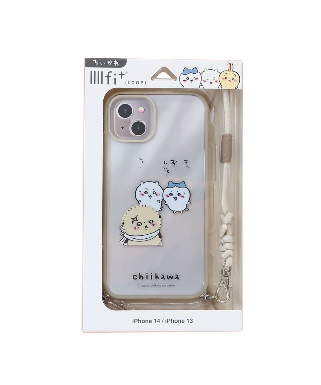 シネマコレクション cinemacollection ちいかわ アイフォンケース IIIIfit Loop iPhone 14/13 対応 ケース ラッコ グルマンディーズ スマホカバー キャラクター グッズ (メーカー指定色) メーカー指定色
