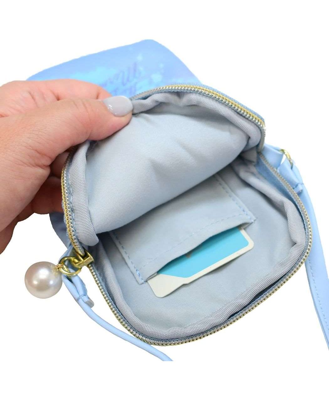 シネマコレクション cinemacollection リトルマーメイド スマホポーチ スマホショルダーポーチ アリエル BL ディズニープリンセス マリモクラフト ミニショルダー ポシェット キャラクター グッズ (メーカー指定色) メーカー指定色