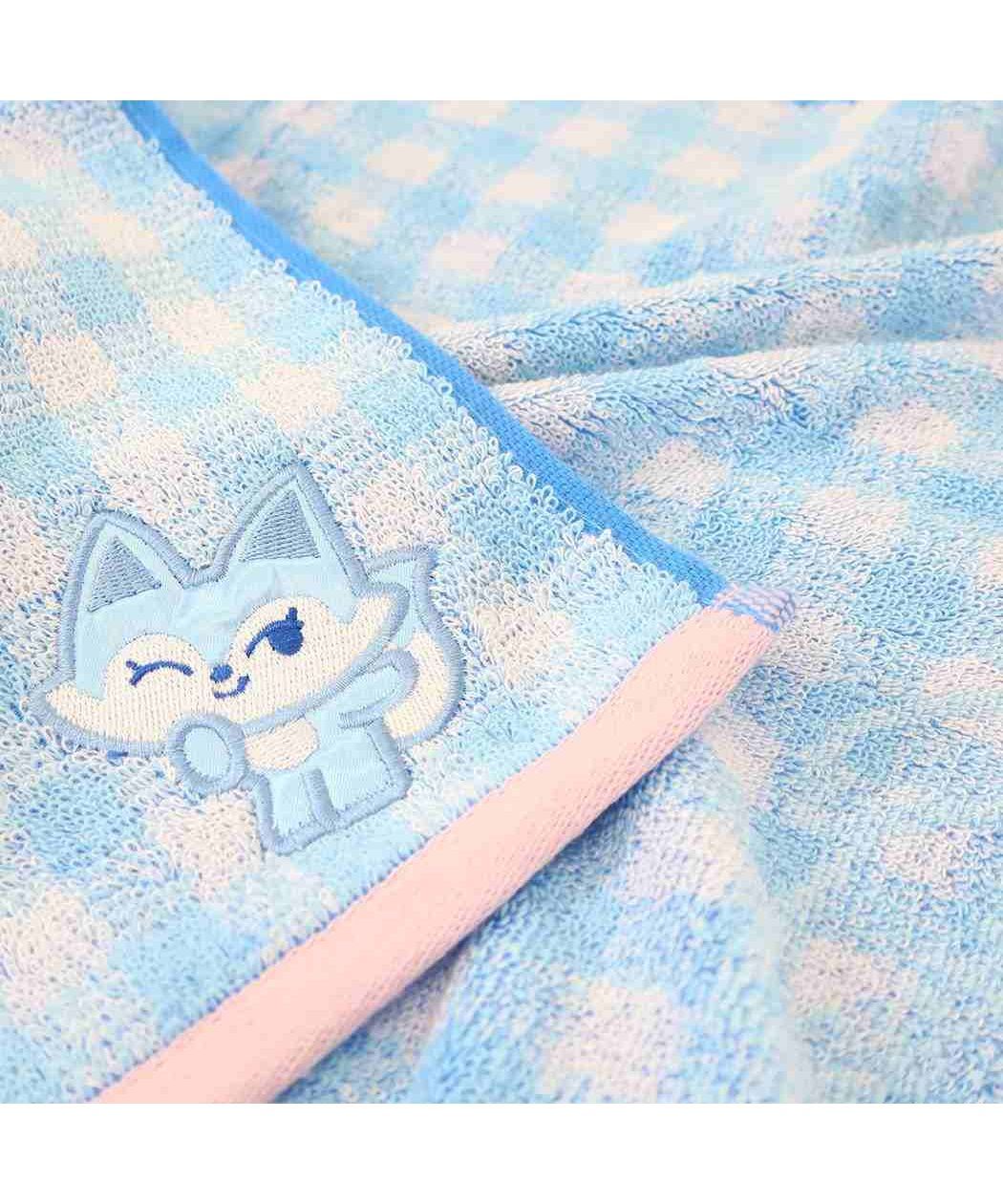 シネマコレクション cinemacollection WDZY フェイスタオル ジャガードロングタオル チェック CHUNGーEE LINE FRIENDS 丸眞 新生活雑貨 キャラクター 商品 (メーカー指定色) メーカー指定色