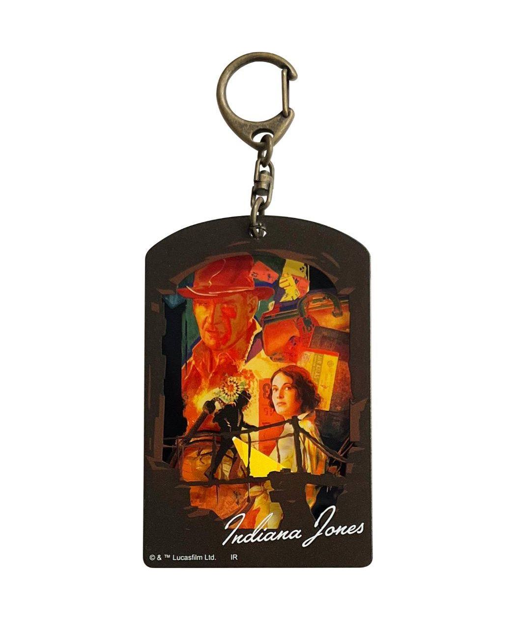 シネマコレクション cinemacollection インディ ジョーンズ キーホルダー アクリルキーホルダー インロック キーリング 映画 グッズ (メーカー指定色) メーカー指定色