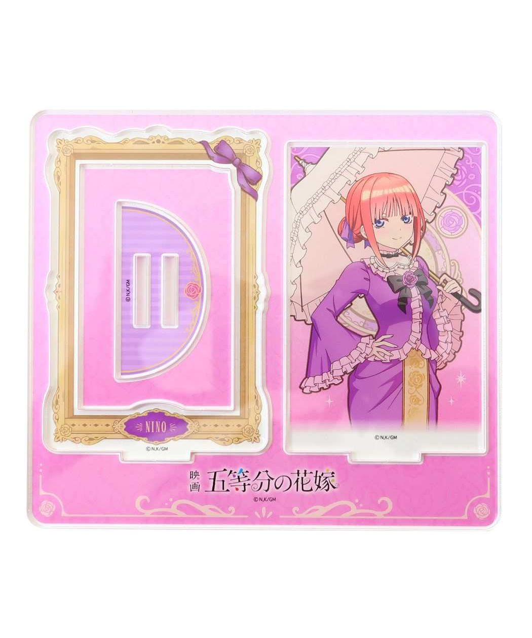 シネマコレクション cinemacollection 五等分の花嫁 アクリルスタンド フレームアクリルスタンド 二乃 カミオジャパン アクスタ コレクション雑貨 アニメキャラクター グッズ (メーカー指定色) メーカー指定色