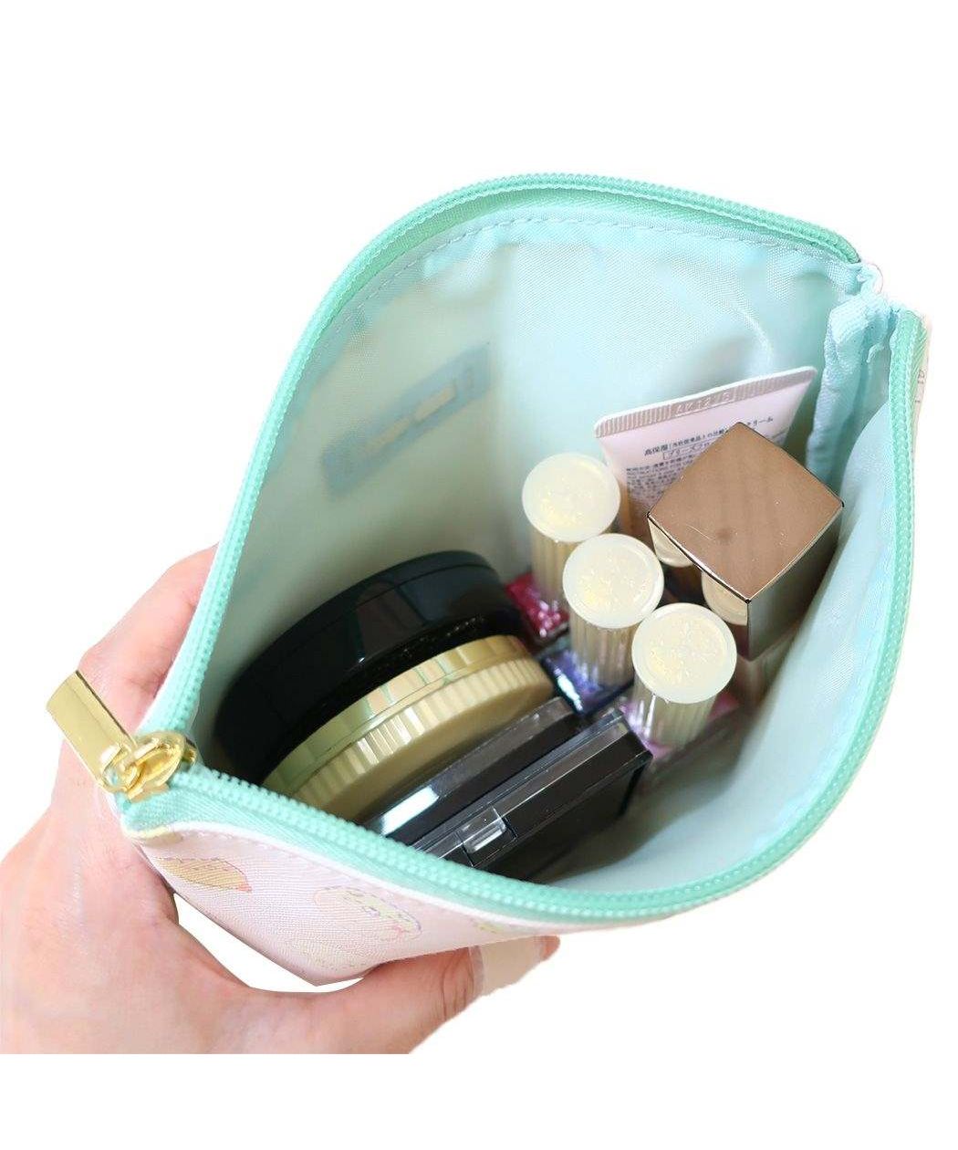 シネマコレクション cinemacollection すみっコぐらし コスメポーチ 船型ポーチ ピンク サンエックス ケイカンパニー 化粧ポーチ 小物入れ キャラクター グッズ (メーカー指定色) メーカー指定色