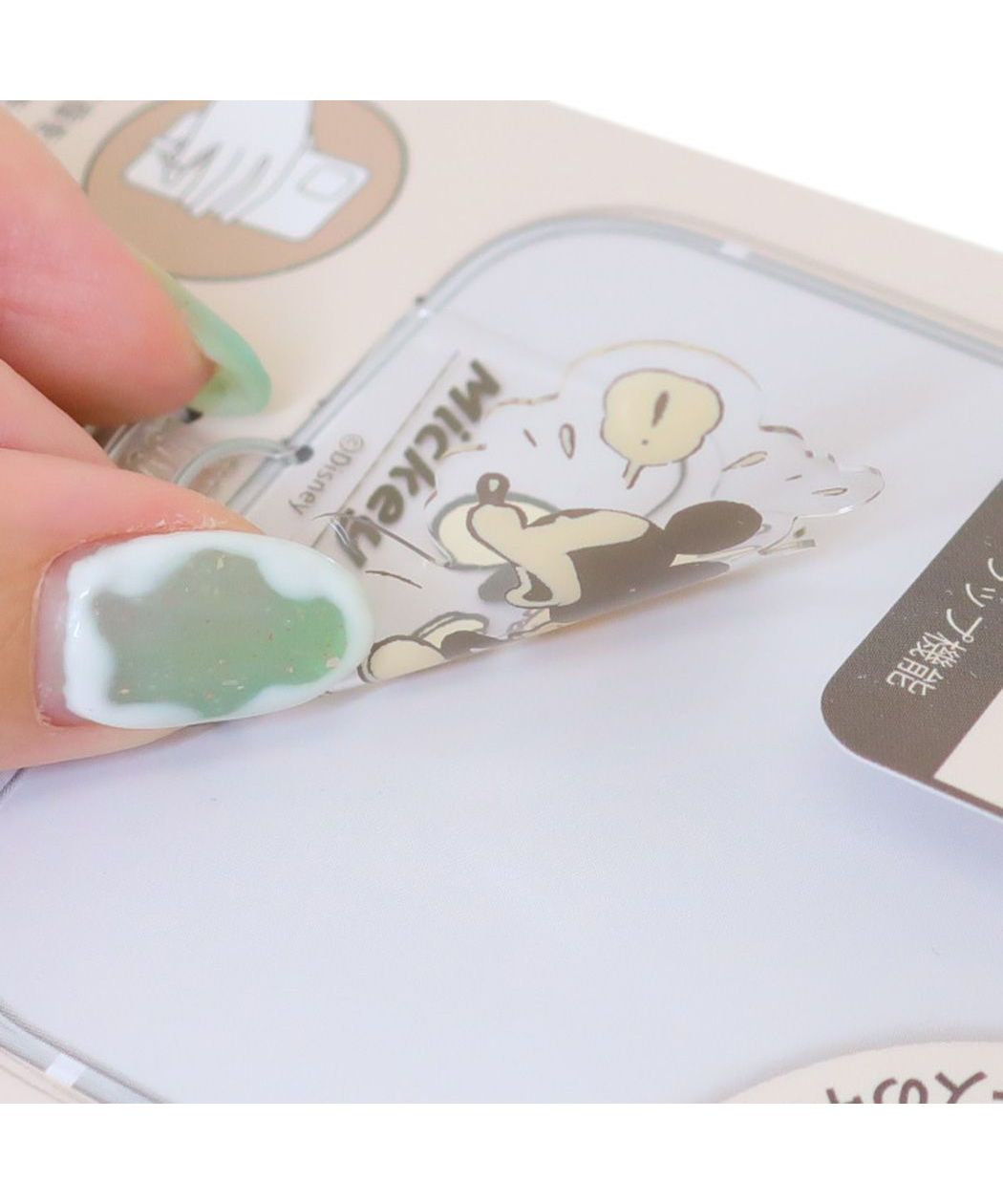 シネマコレクション cinemacollection ミッキーマウス スマホアクセ マルチリングプラス ディズニー グルマンディーズ スマホリング キャラクター グッズ (メーカー指定色) メーカー指定色