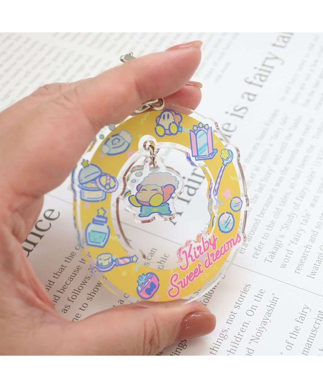 シネマコレクション cinemacollection 星のカービィ キーホルダー ゆらっとアクリルキーホルダー スウィートドリームス 4.イエロー ハセプロ アクキー コレクション雑貨 キャラクター グッズ (メーカー指定色) メーカー指定色