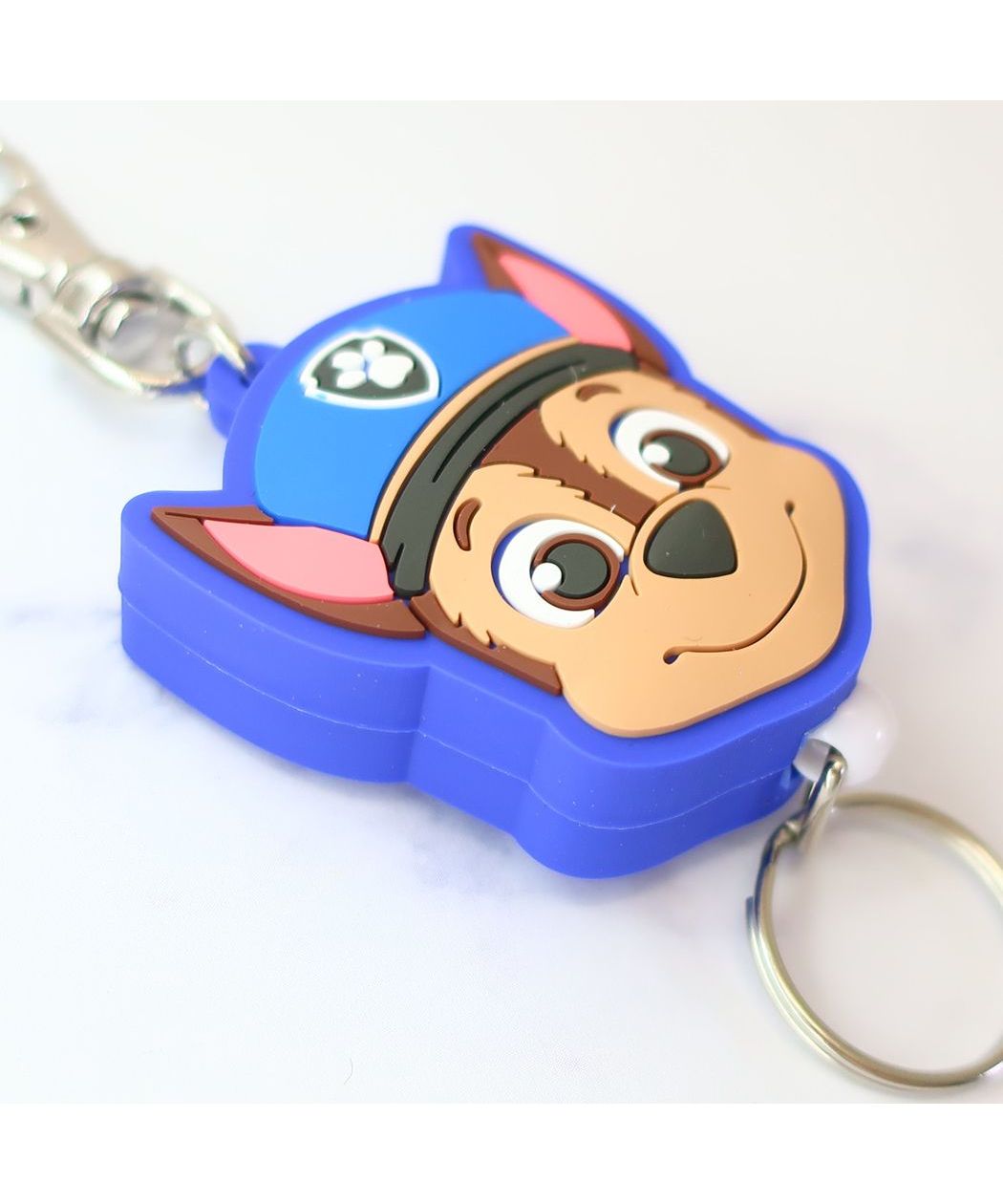 シネマコレクション cinemacollection パウパトロール キーリング ラバーリールキーホルダー チェイスフェイス エスケイジャパン 鍵ホルダー アニメキャラクター グッズ (メーカー指定色) メーカー指定色