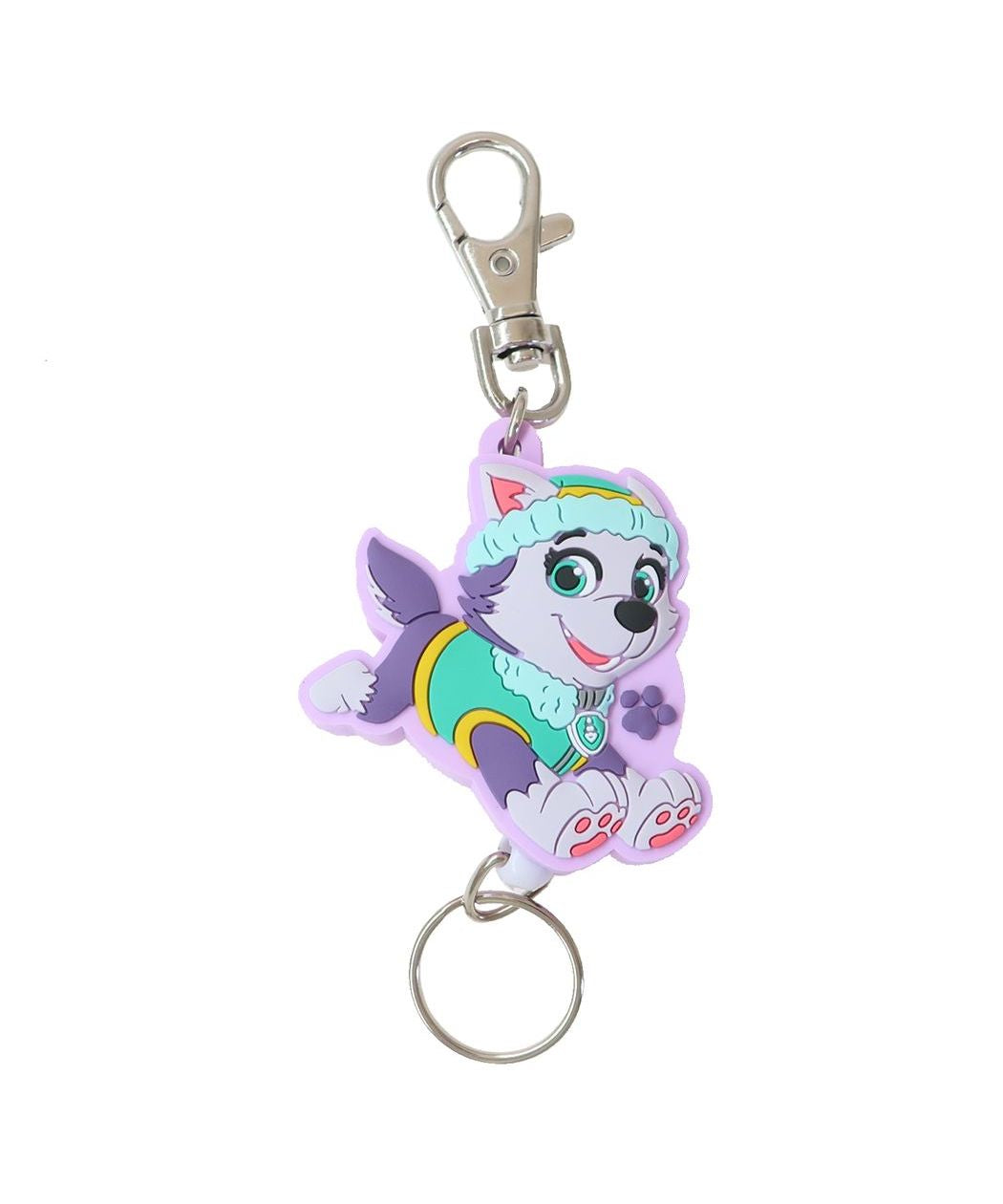 シネマコレクション cinemacollection パウパトロール キーリング ラバーリールキーホルダー エベレスト エスケイジャパン 鍵ホルダー アニメキャラクター グッズ (メーカー指定色) メーカー指定色