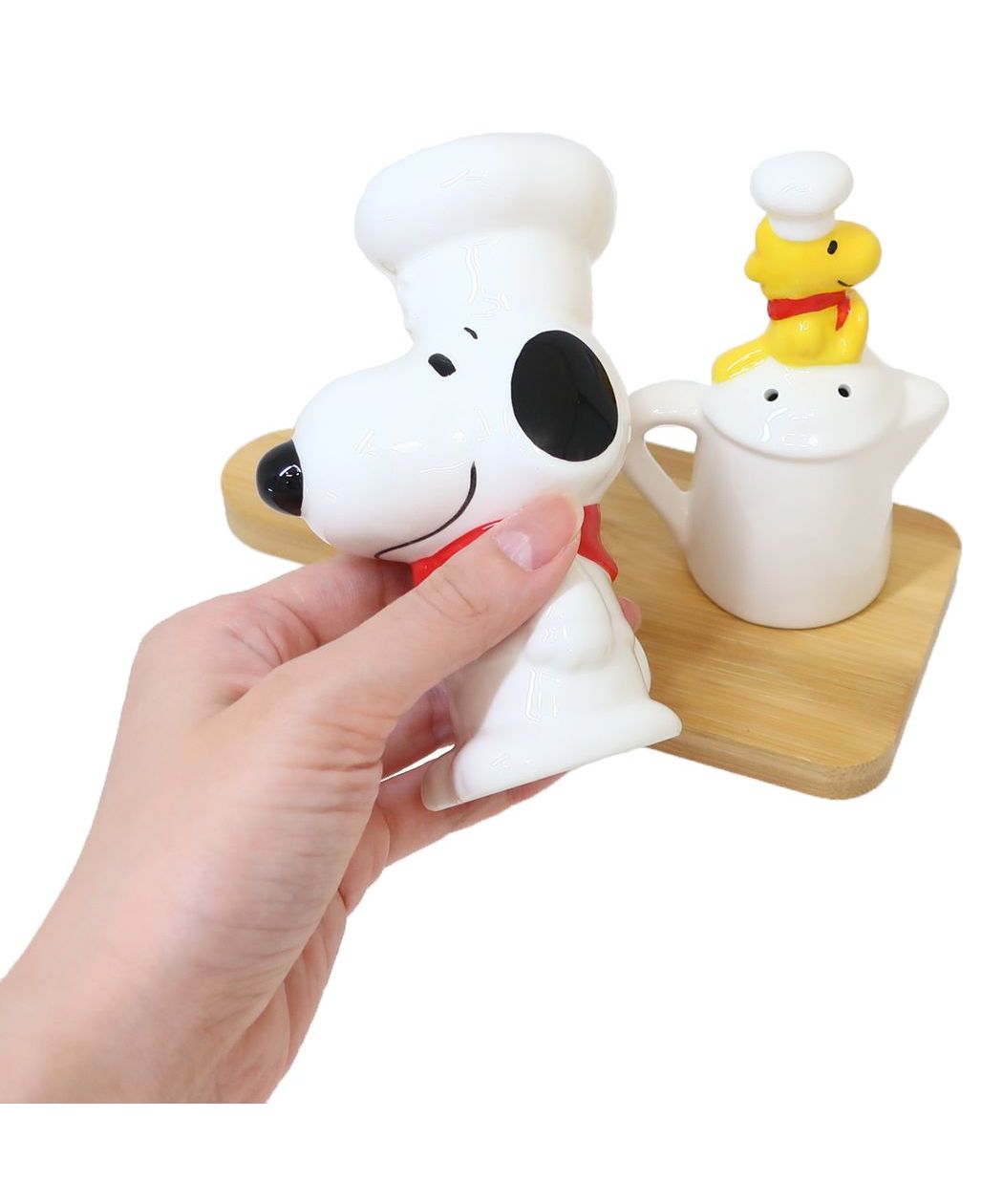 シネマコレクション cinemacollection スヌーピー 調味料入れ S&Pセット シェフスヌーピー ピーナッツ マリモクラフト 調理小物 キャラクター グッズ (メーカー指定色) メーカー指定色