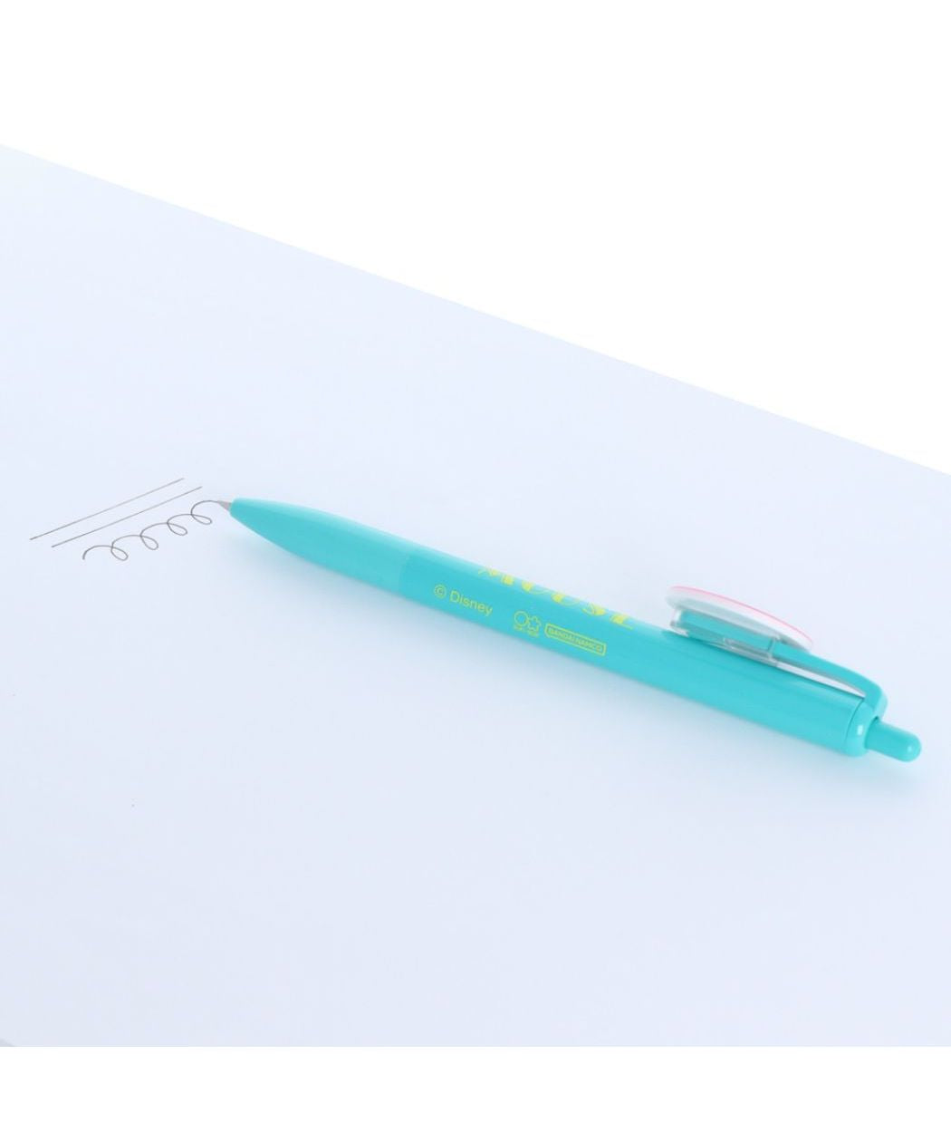 シネマコレクション cinemacollection ミッキーマウス ボールペン プレート付きボールペン レトロアートコレクション ミントグリーン ディズニー サンスター文具 文具 キャラクター グッズ (メーカー指定色) メーカー指定色