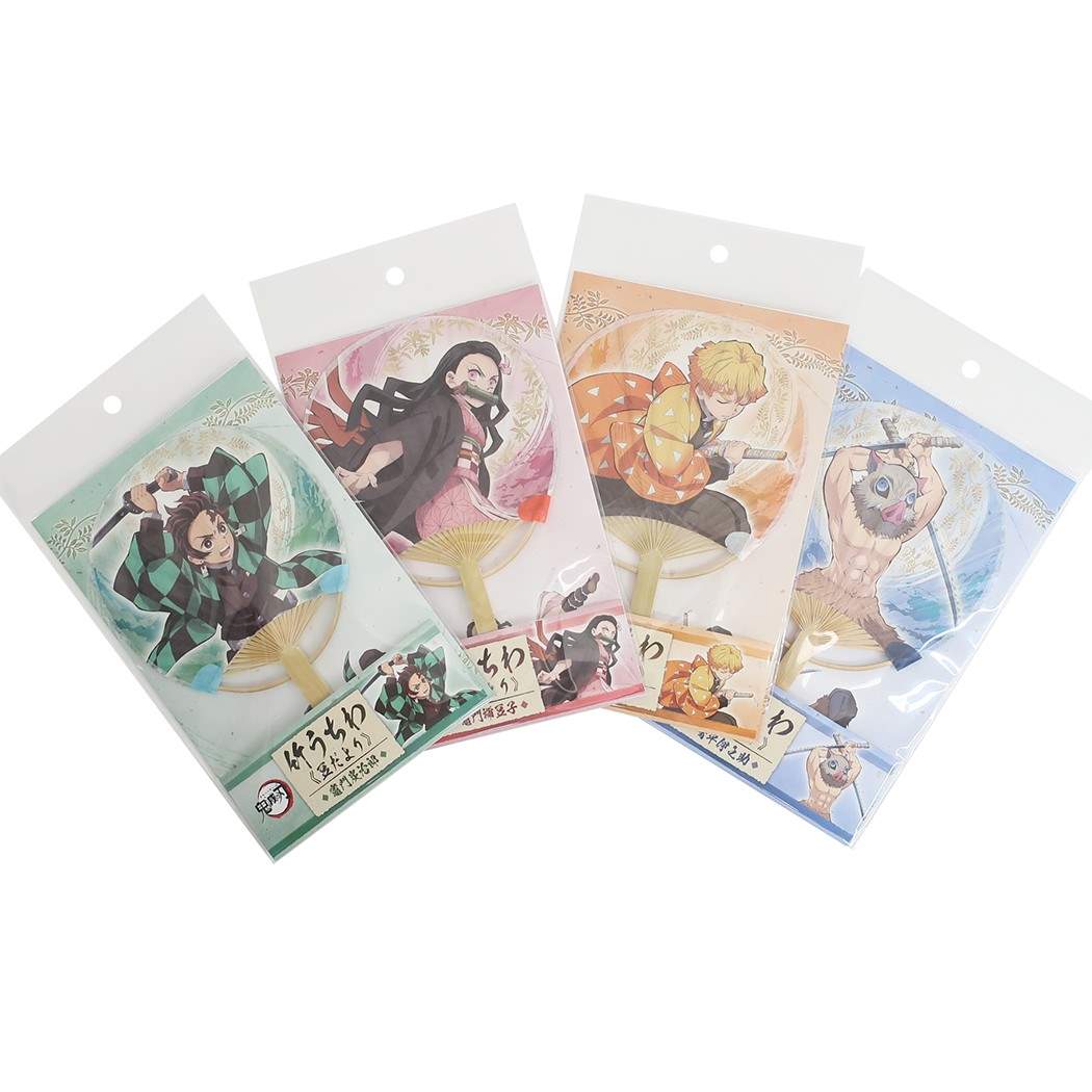 シネマコレクション cinemacollection 鬼滅の刃 少年ジャンプ アニメキャラクター サマーカード 竹うちわ豆だより 竈門炭治郎 エンスカイ プレゼント 男の子 女の子 ギフト (メーカー指定色) メーカー指定色