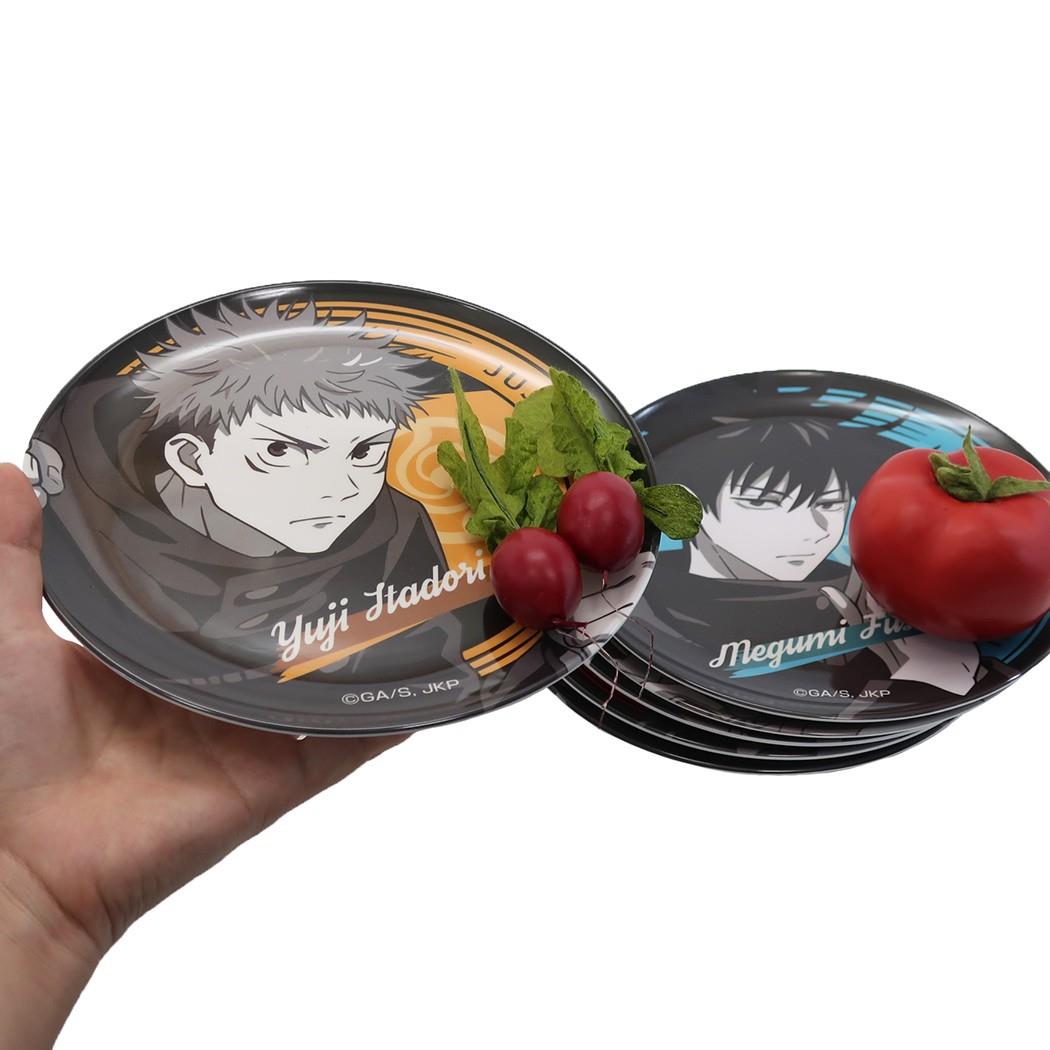 シネマコレクション cinemacollection 中皿 呪術廻戦 メラミン プレート 少年ジャンプ 虎杖悠仁 コレクション雑貨 メラミン食器 アニメキャラクター プレゼント 【返品不可商品】 (メーカー指定色) メーカー指定色