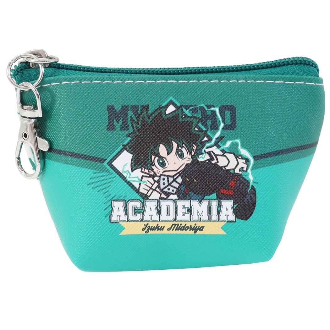 シネマコレクション cinemacollection 僕のヒーローアカデミア ナスカン付き イヤフォンポーチ ミニポーチ 緑谷出久 少年ジャンプ ハセプロ プレゼント 男の子 女の子 ギフ (メーカー指定色) メーカー指定色