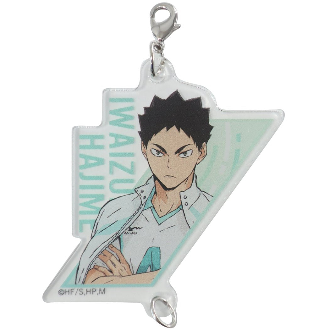 シネマコレクション cinemacollection キーリング ハイキュー つながる アクリルキーホルダー 少年ジャンプ 通販 岩泉一 青葉城西高校 グッズ プレゼント 男の子 女の子 (メーカー指定色) メーカー指定色