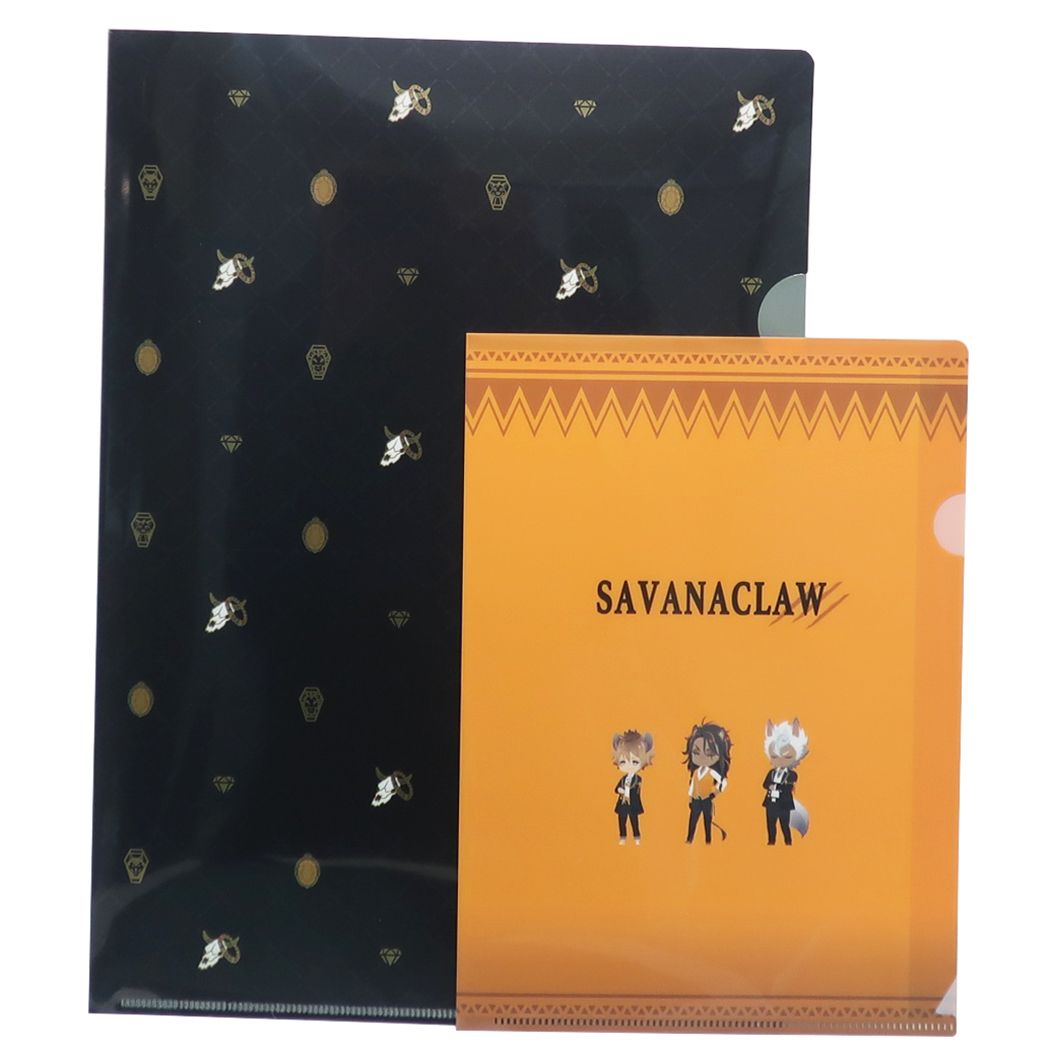 シネマコレクション cinemacollection サバナクロー ディズニー キャラクター ツイステッドワンダーランド A4 & A5 クリアファイル セット クリアフォルダー カミオジャパン (メーカー指定色) メーカー指定色