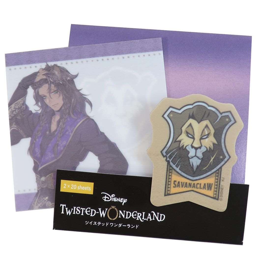 シネマコレクション cinemacollection ツイステッドワンダーランド トレーシング ふせん 付箋 レオナキングスカラー ディズニー キャラクター グッズ プレゼント (メーカー指定色) メーカー指定色